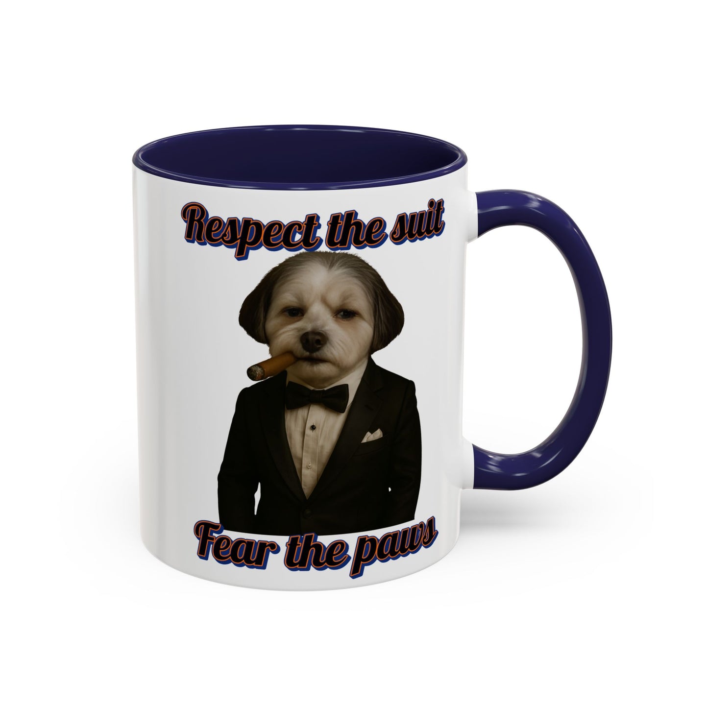 Dogfather Coffee Mug, Funny Gifts, K-9 Heroes, Dog Lover's Gift - Fantasy Dog Portraits