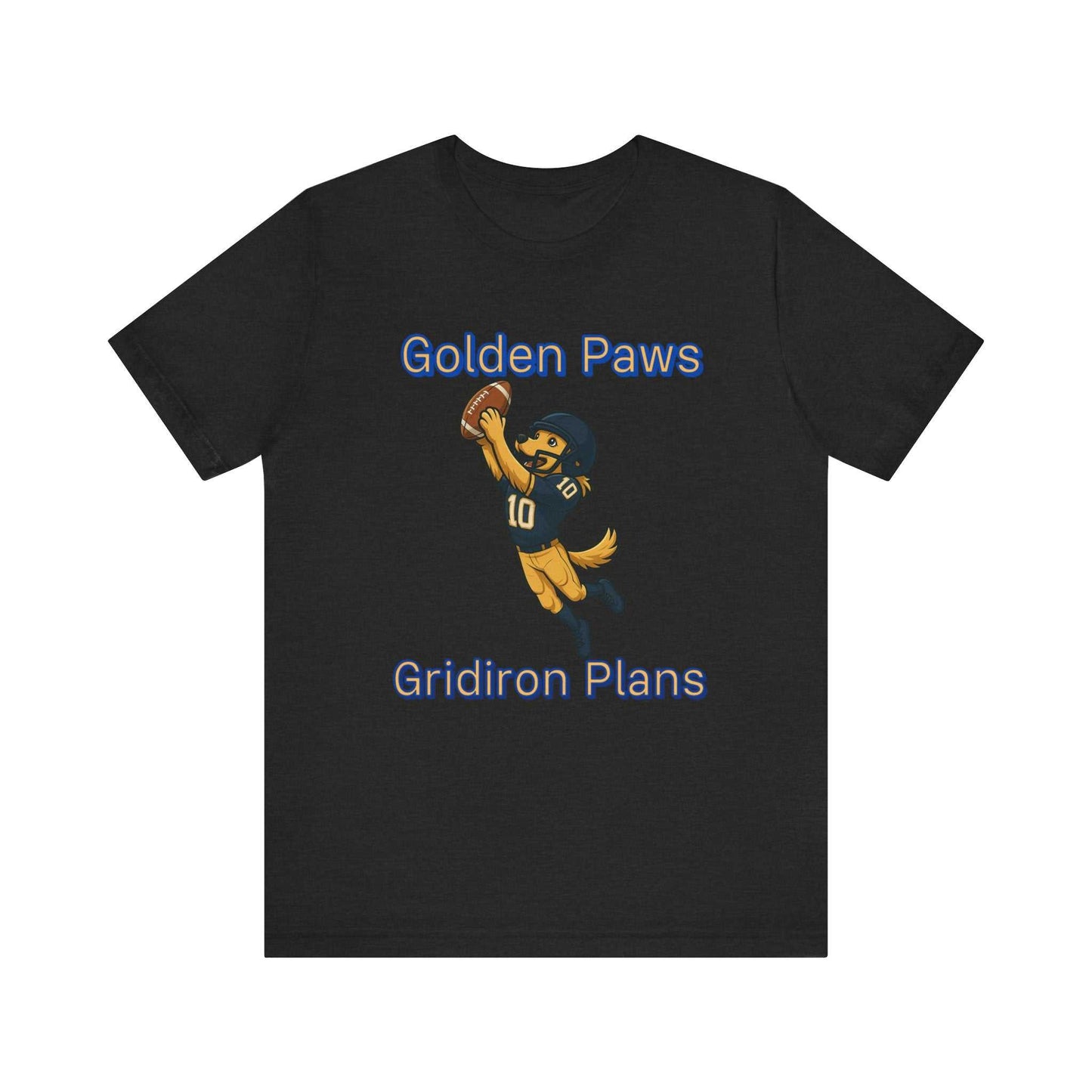 Gridiron Golden-Fantasy Dog Portraits - Fantasy Dog Portraits