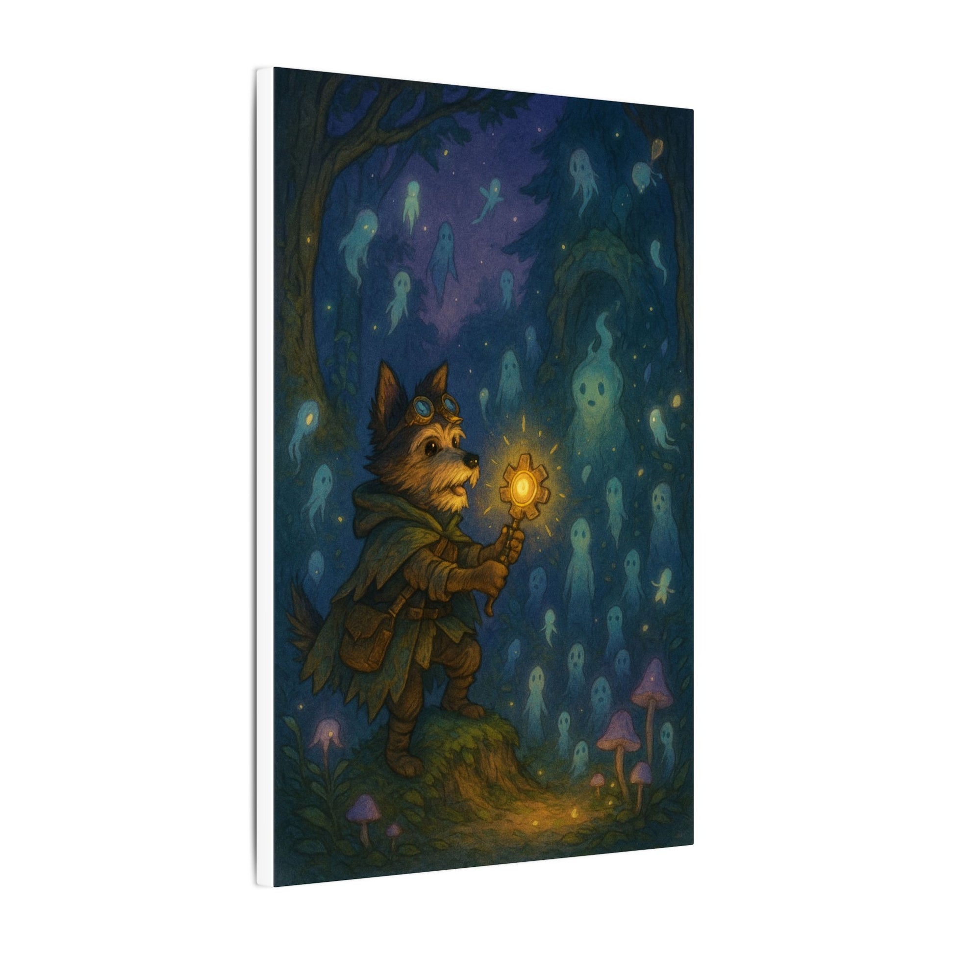 Spectral Guardian-Fantasy Dog Portraits - Fantasy Dog Portraits