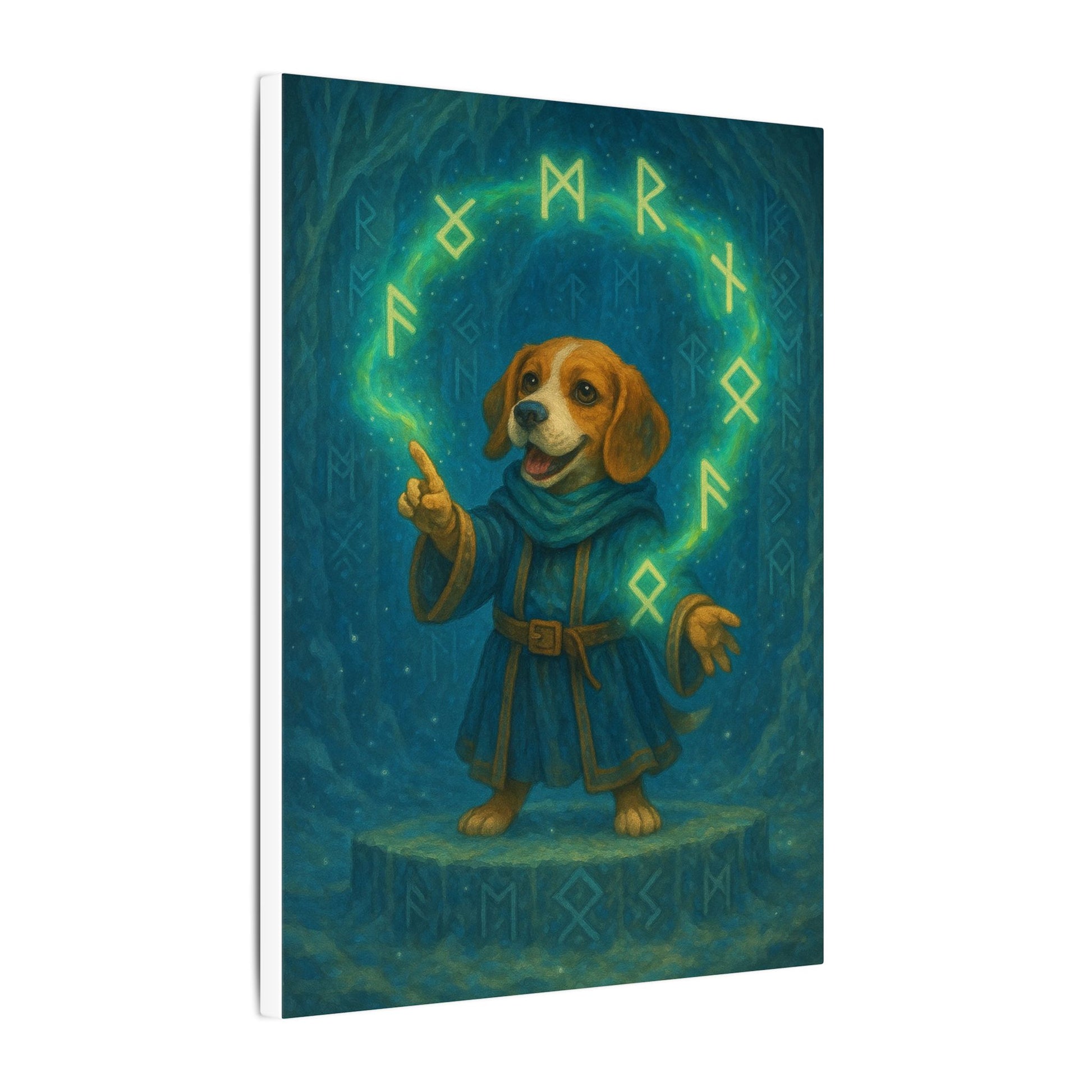 Mystic Beagle-Fantasy Dog Portraits - Fantasy Dog Portraits