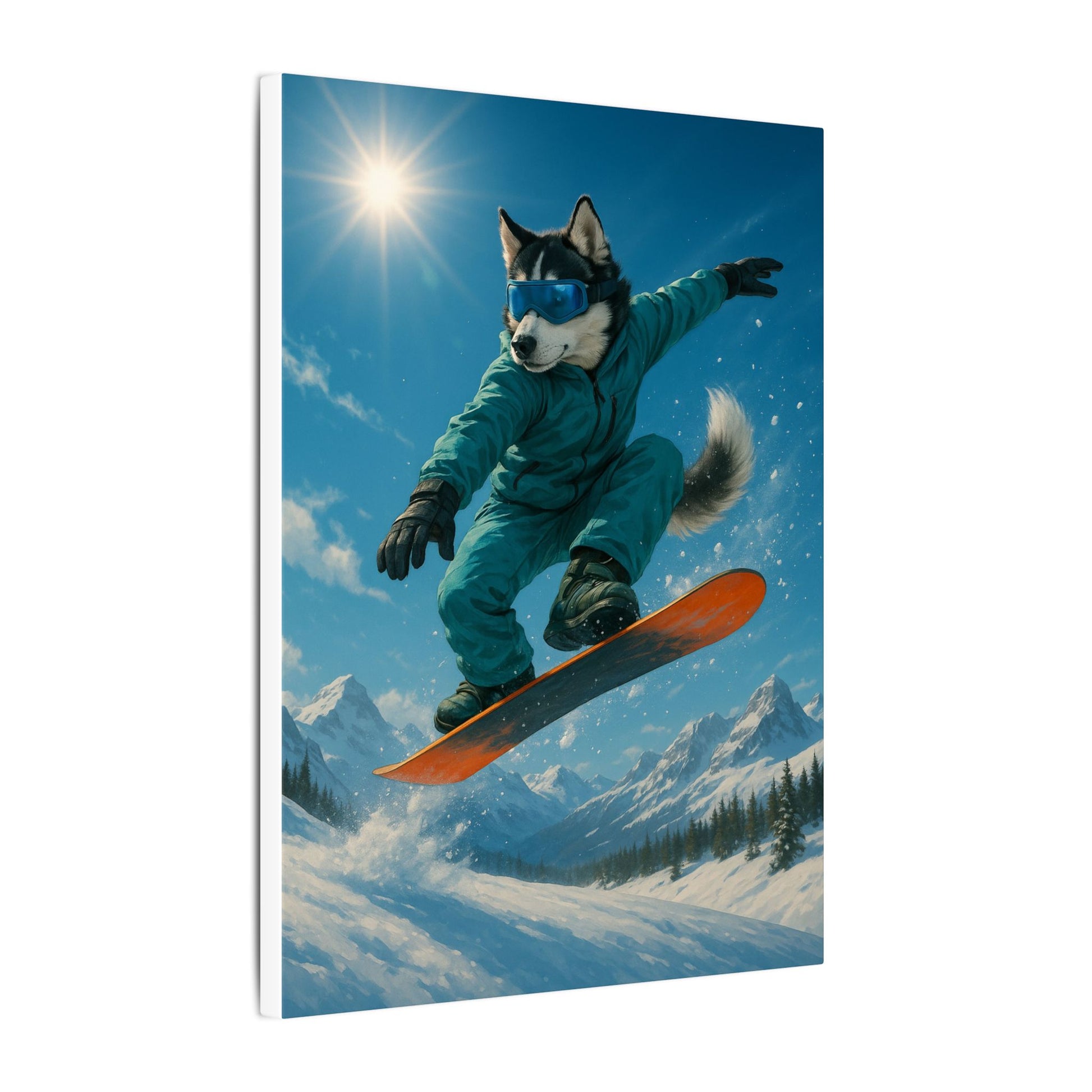 Husky Shred-Fantasy Dog Portraits - Fantasy Dog Portraits