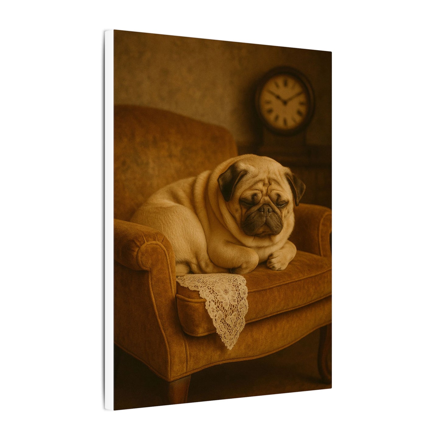 Pug's Perfect Moment-Fantasy Dog Portraits - Fantasy Dog Portraits