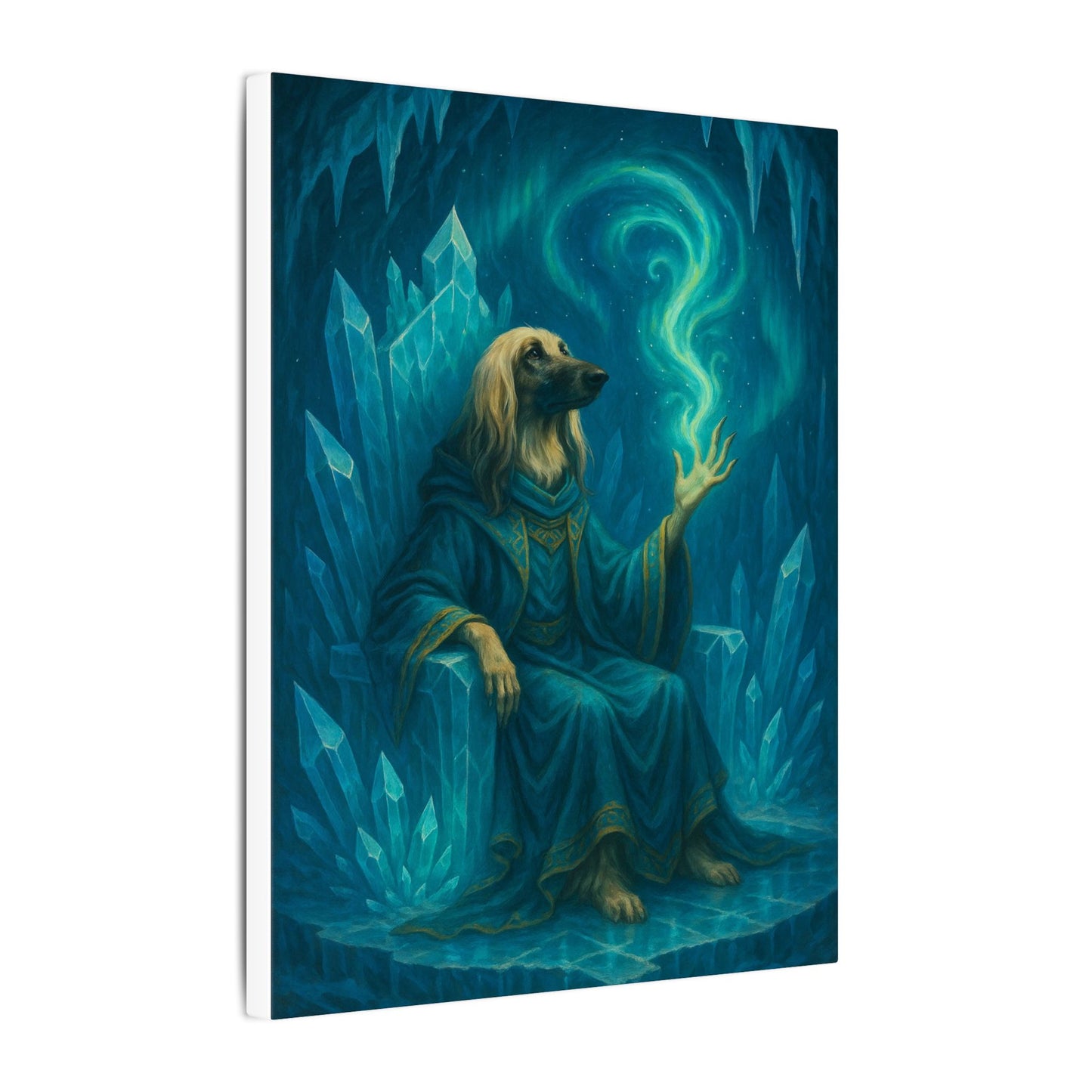 Canine Sorcerer's Realm-Fantasy Dog Portraits - Fantasy Dog Portraits
