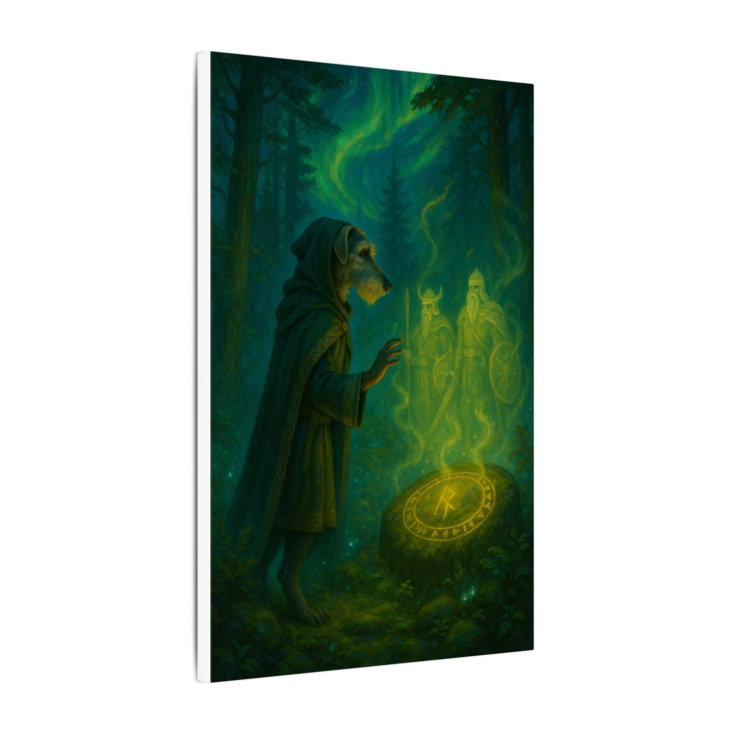 Runic Summons-Fantasy Dog Portraits - Fantasy Dog Portraits