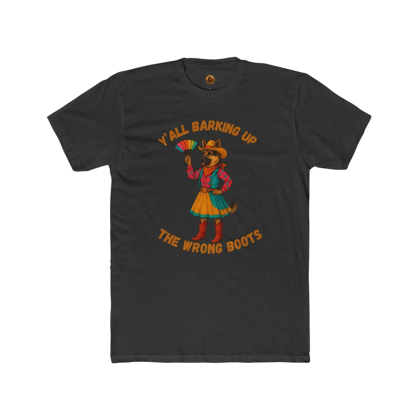 Funny Dog Lover Crew Tee, Unisex Cotton T-Shirt for Pet Owners, Perfect Gift for Dog Lovers, Casual Wear, Fun Birthday Gift - Fantasy Dog Portraits