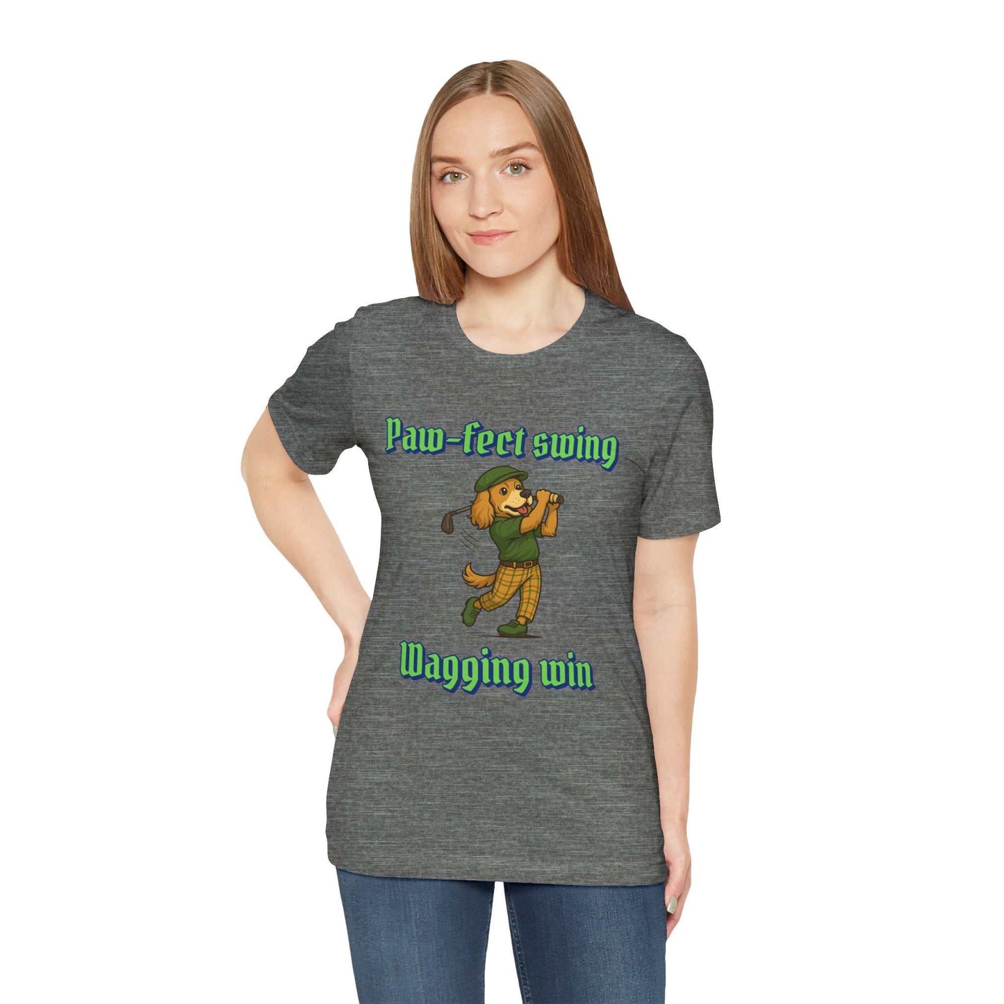 Putt Paws on the Green-Fantasy Dog Portraits - Fantasy Dog Portraits
