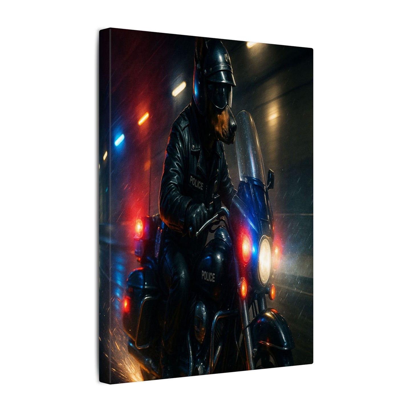 Nightwatch Patrol
Urban Sentinel
Wet Streets-Fantasy Dog Portraits - Fantasy Dog Portraits