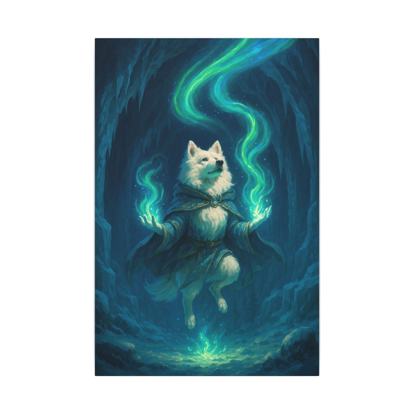 Wizard of Whispers-Fantasy Dog Portraits - Fantasy Dog Portraits