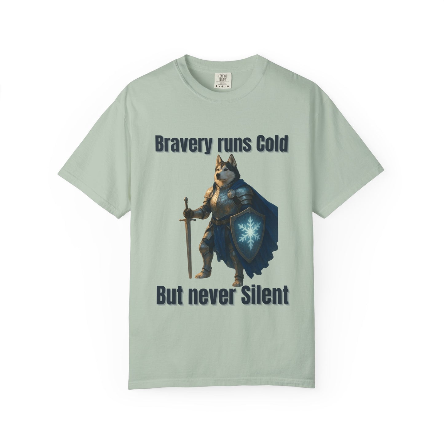 Bravery Runs Cold-Fantasy Dog Portraits - Fantasy Dog Portraits