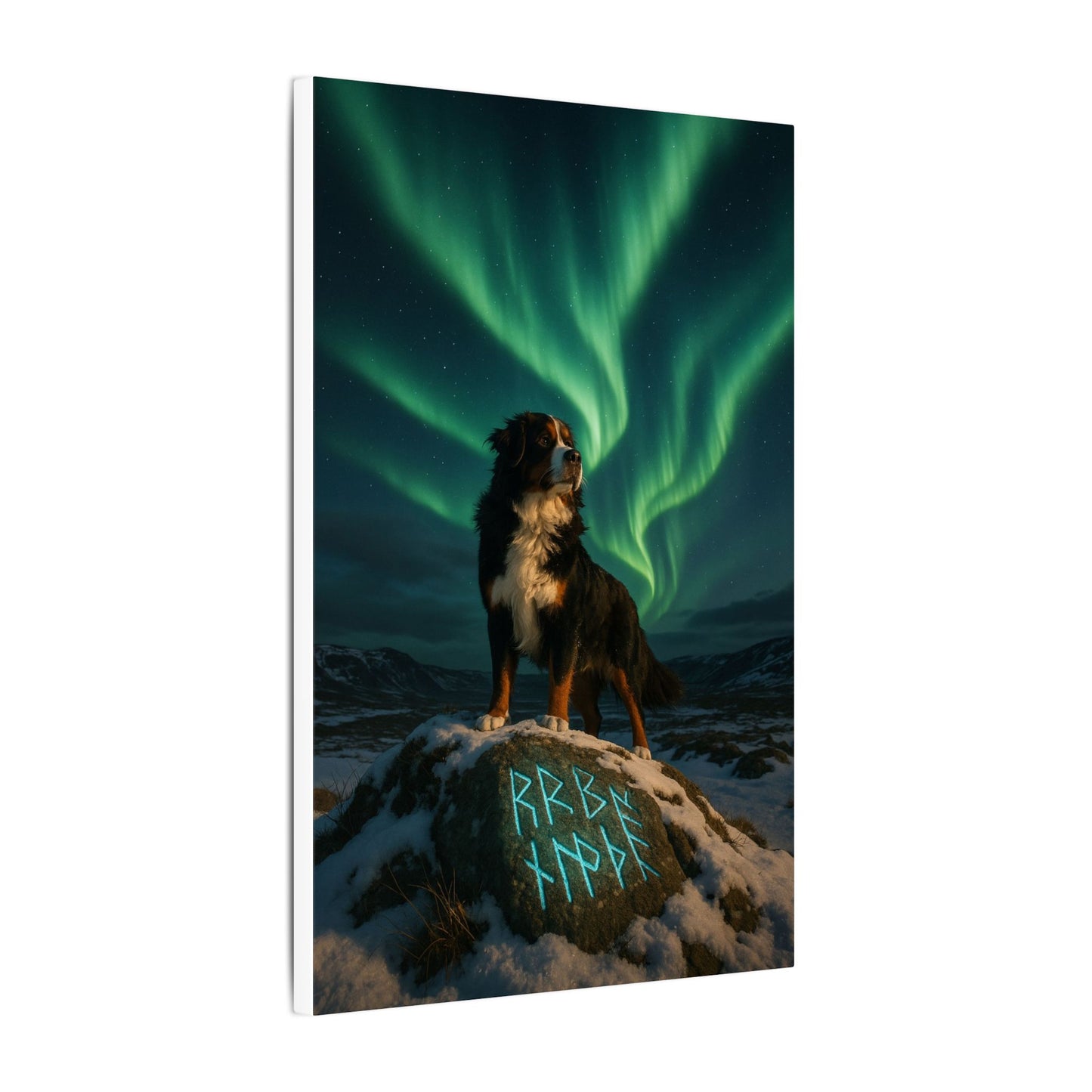 Aurora's Guardian-Fantasy Dog Portraits - Fantasy Dog Portraits
