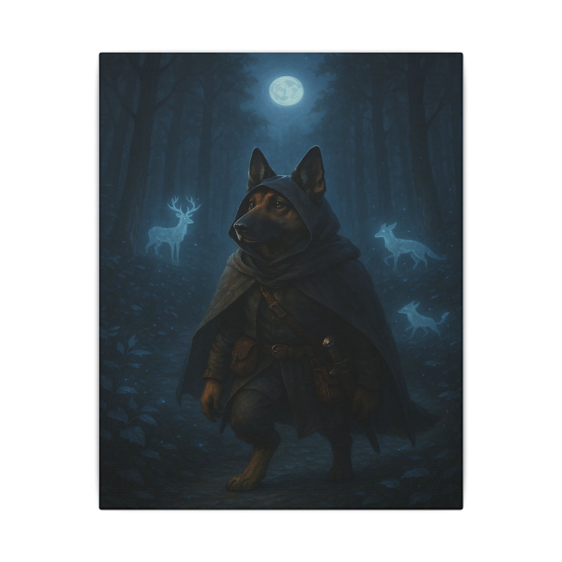 Guardian of the Misty Realm-Fantasy Dog Portraits - Fantasy Dog Portraits