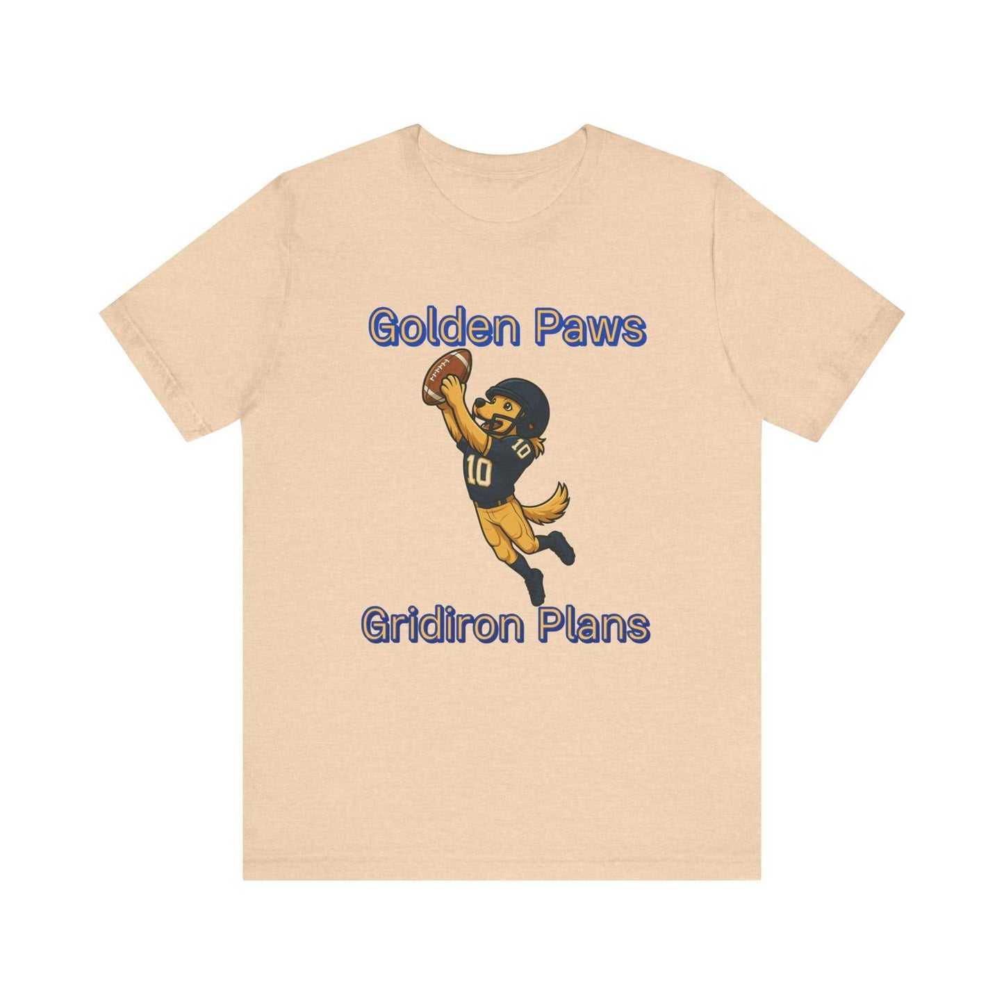 Gridiron Golden-Fantasy Dog Portraits - Fantasy Dog Portraits