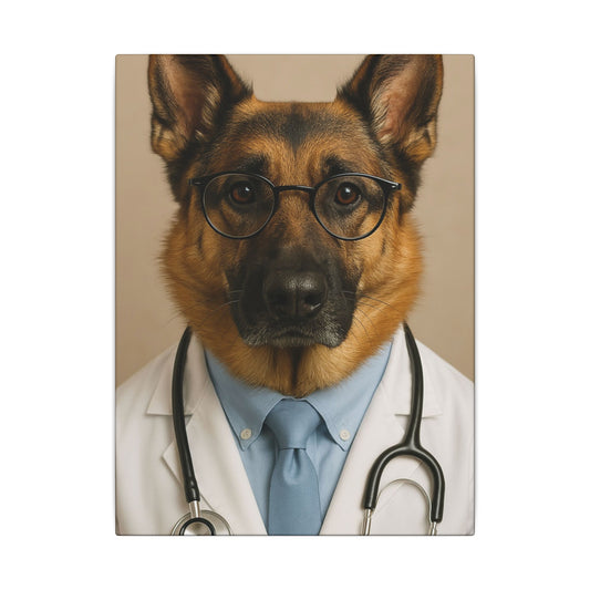 Dr. Bark Goodboy-Fantasy Dog Portraits - Fantasy Dog Portraits