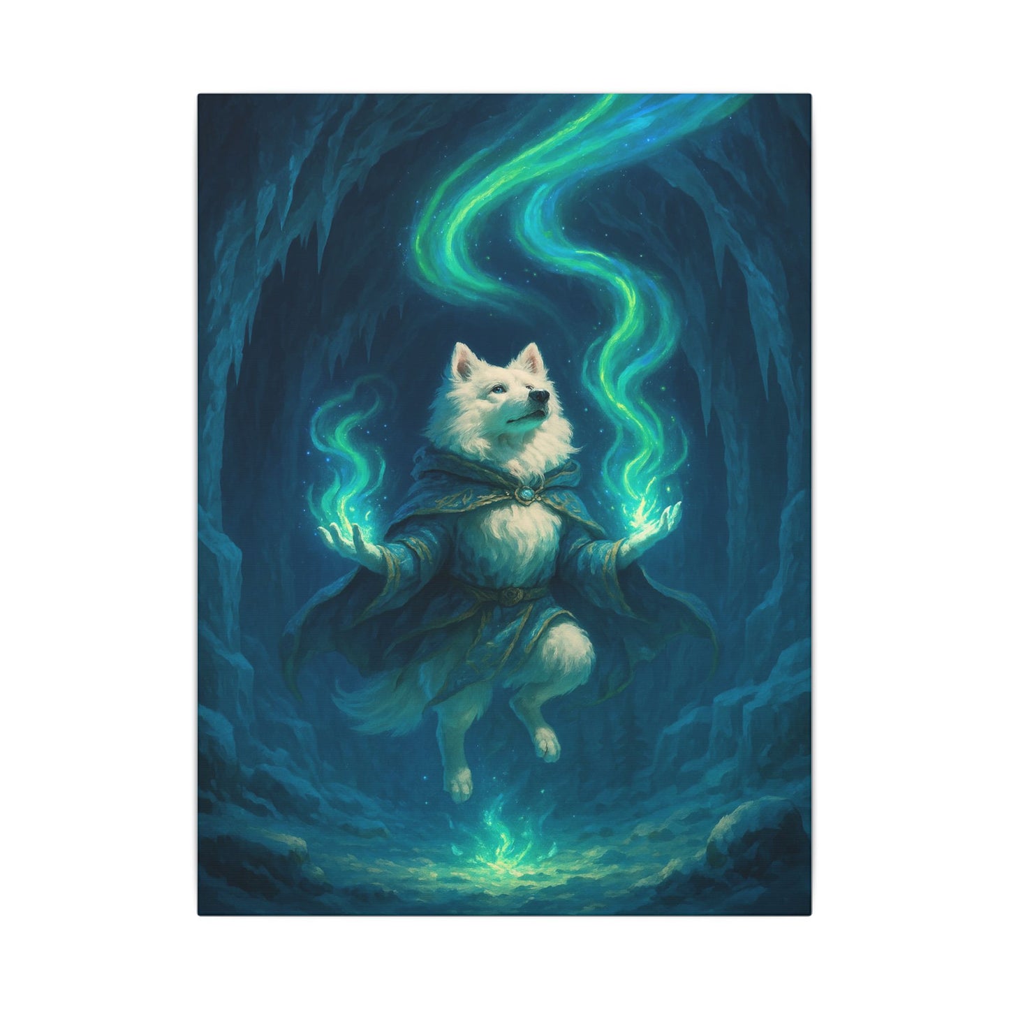 Wizard of Whispers-Fantasy Dog Portraits - Fantasy Dog Portraits