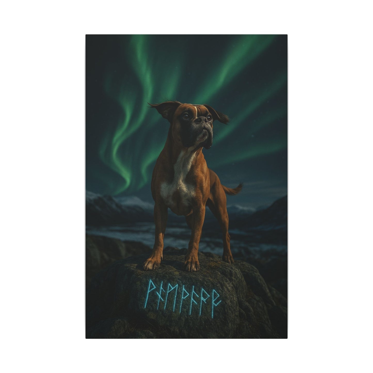 Rune Keeper-Fantasy Dog Portraits - Fantasy Dog Portraits