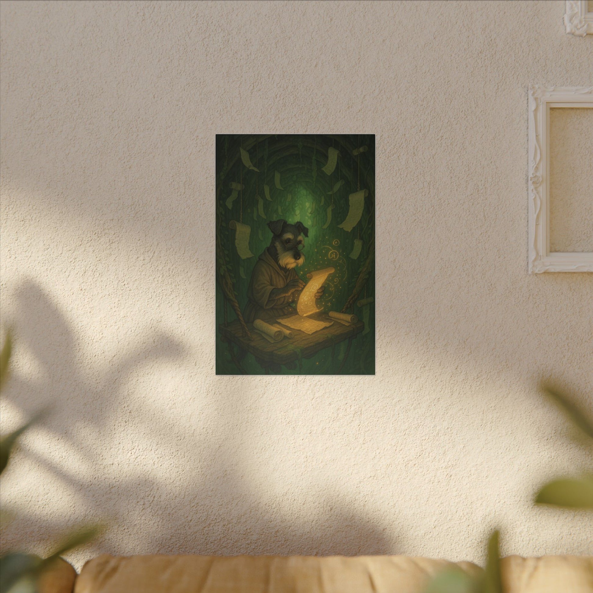 Canine Scholar-Fantasy Dog Portraits - Fantasy Dog Portraits