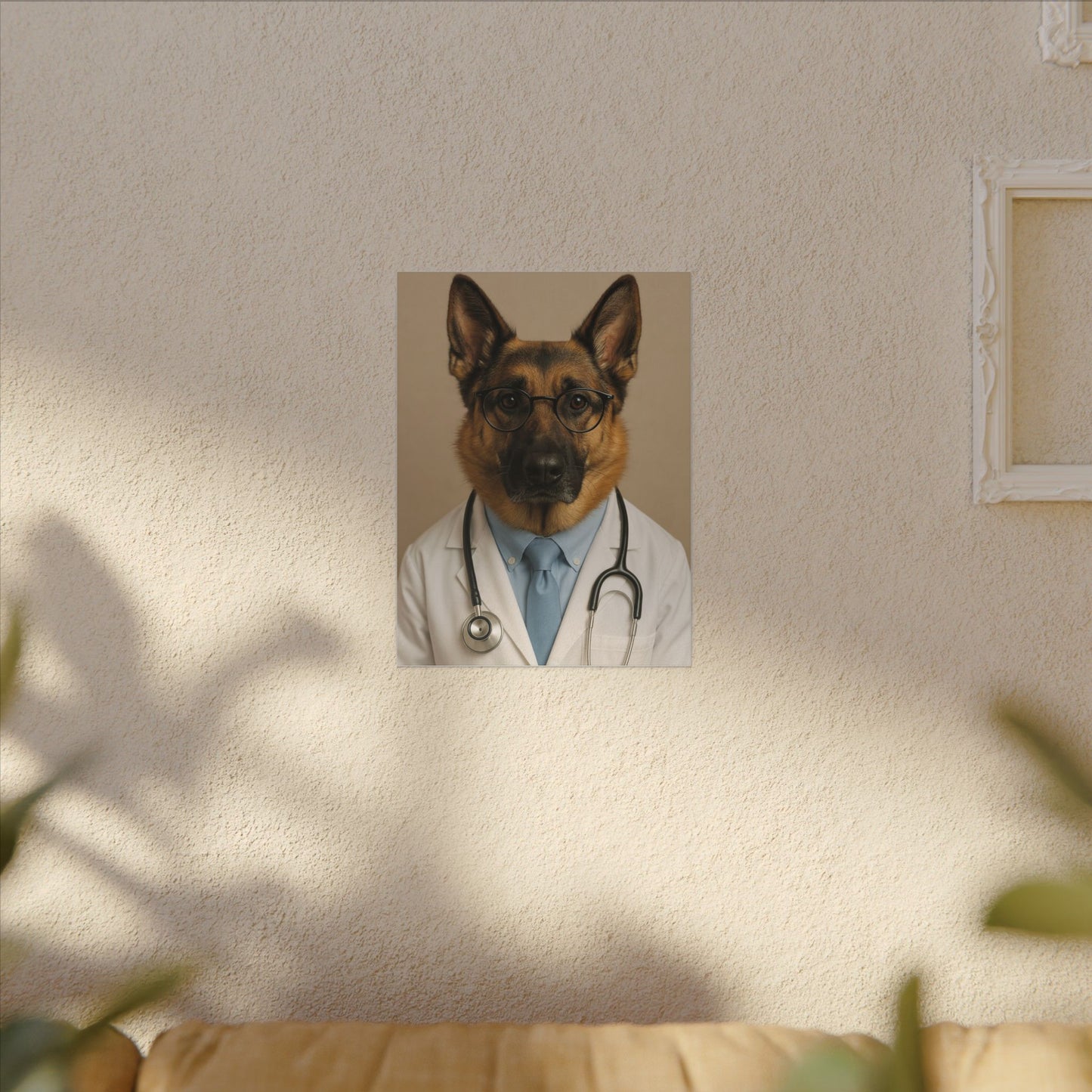 Dr. Bark Goodboy-Fantasy Dog Portraits - Fantasy Dog Portraits