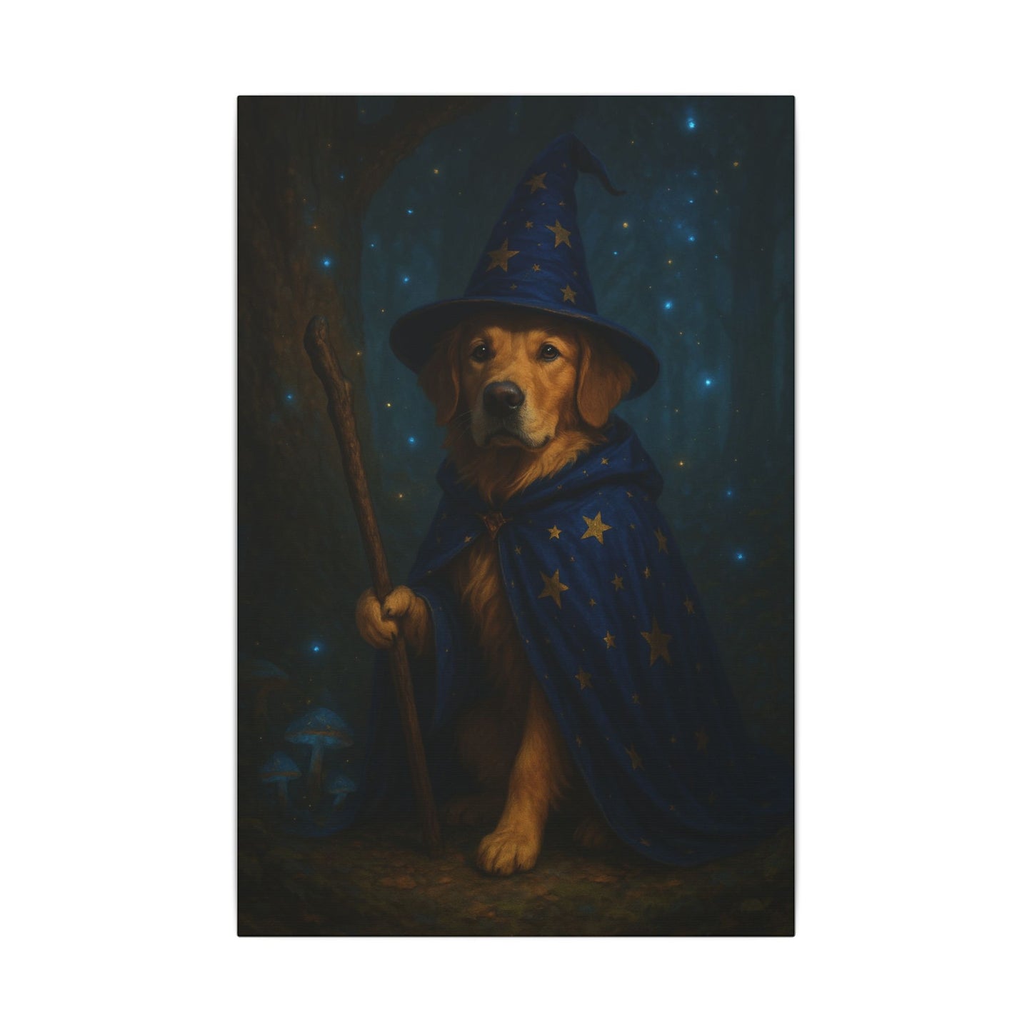 Wizard Pup-Fantasy Dog Portraits - Fantasy Dog Portraits