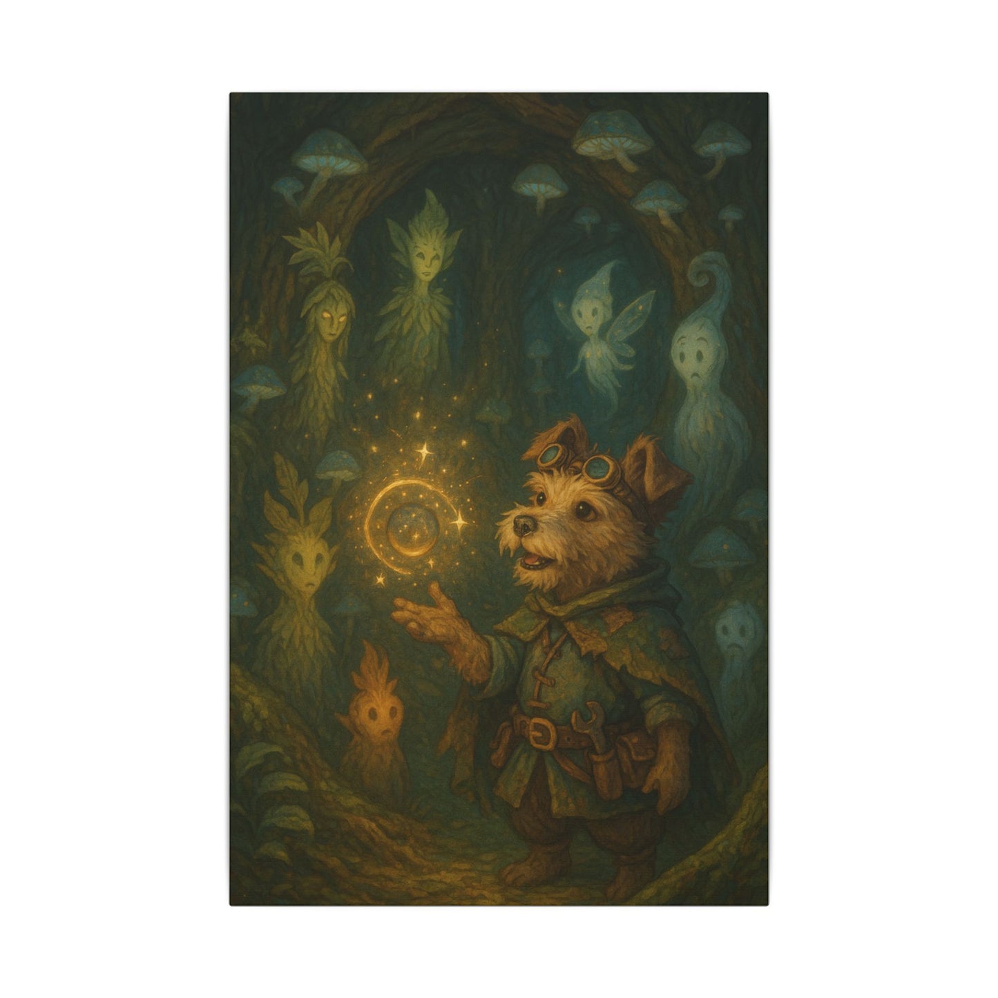 Woodland Magic-Fantasy Dog Portraits - Fantasy Dog Portraits