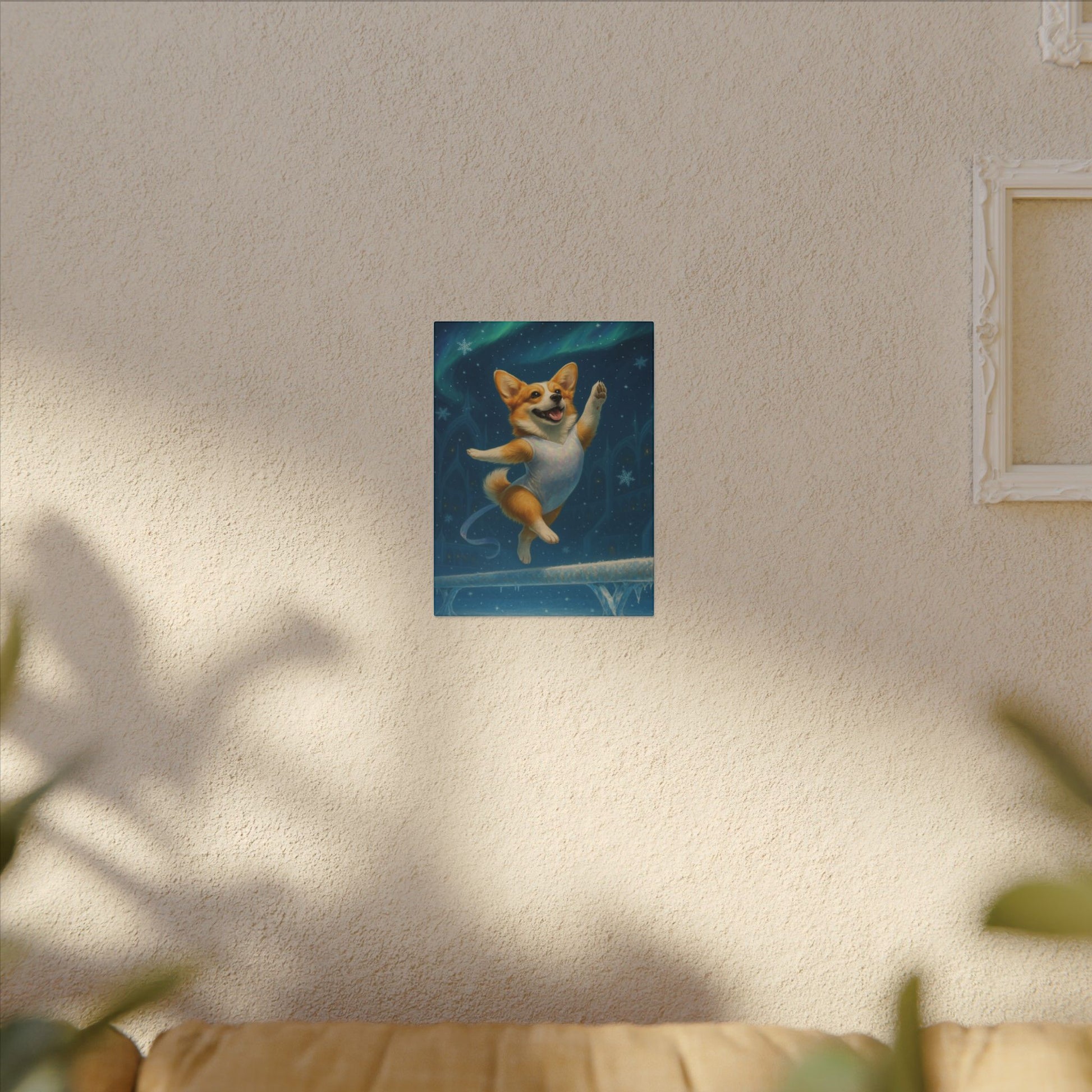Leap of Winter-Fantasy Dog Portraits - Fantasy Dog Portraits