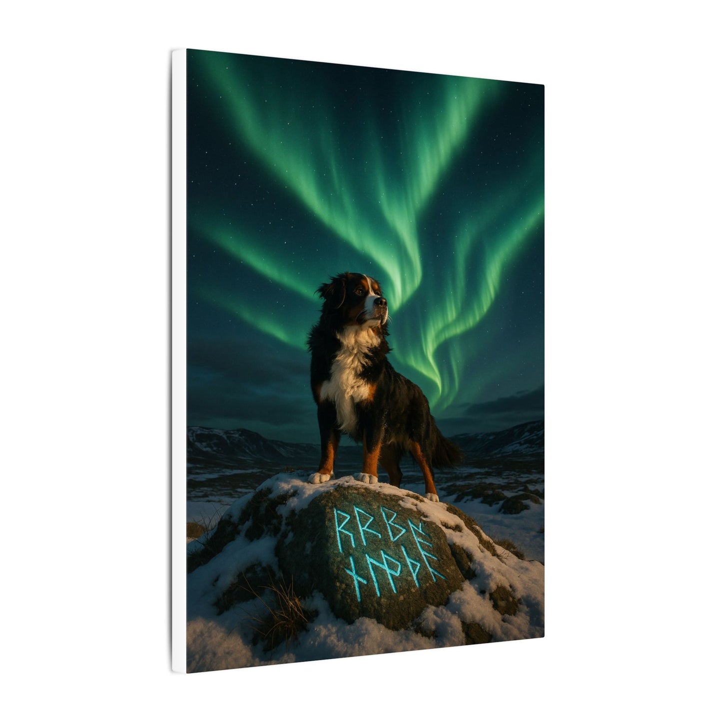Aurora's Guardian-Fantasy Dog Portraits - Fantasy Dog Portraits