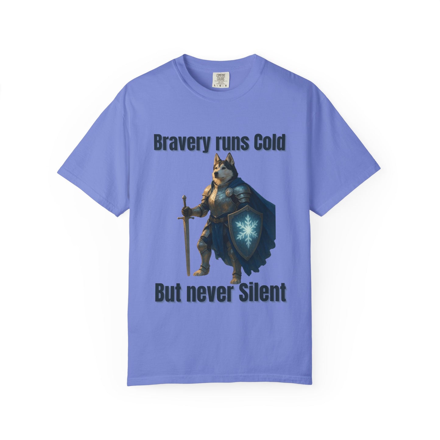 Bravery Runs Cold-Fantasy Dog Portraits - Fantasy Dog Portraits