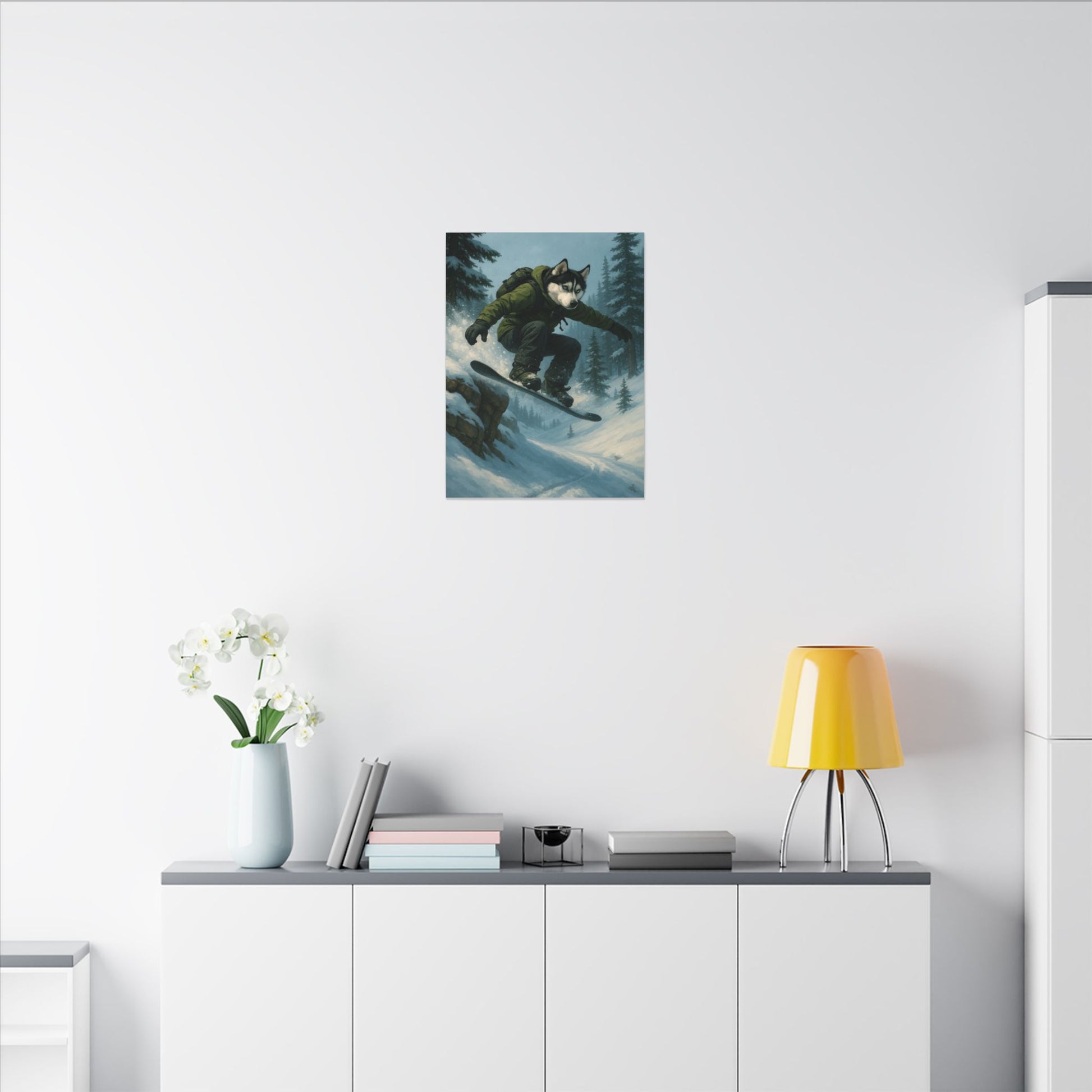 Snowbound Adventure-Fantasy Dog Portraits - Fantasy Dog Portraits
