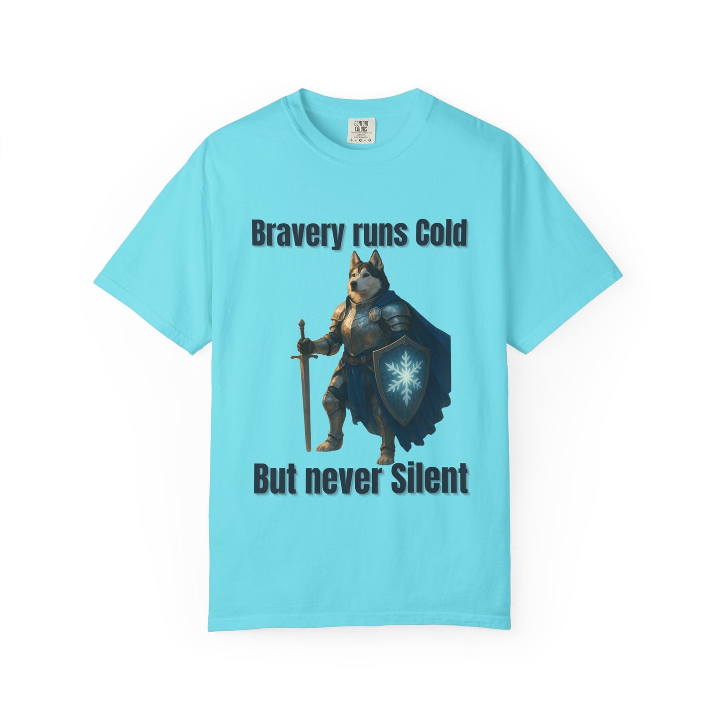 Bravery Runs Cold-Fantasy Dog Portraits - Fantasy Dog Portraits