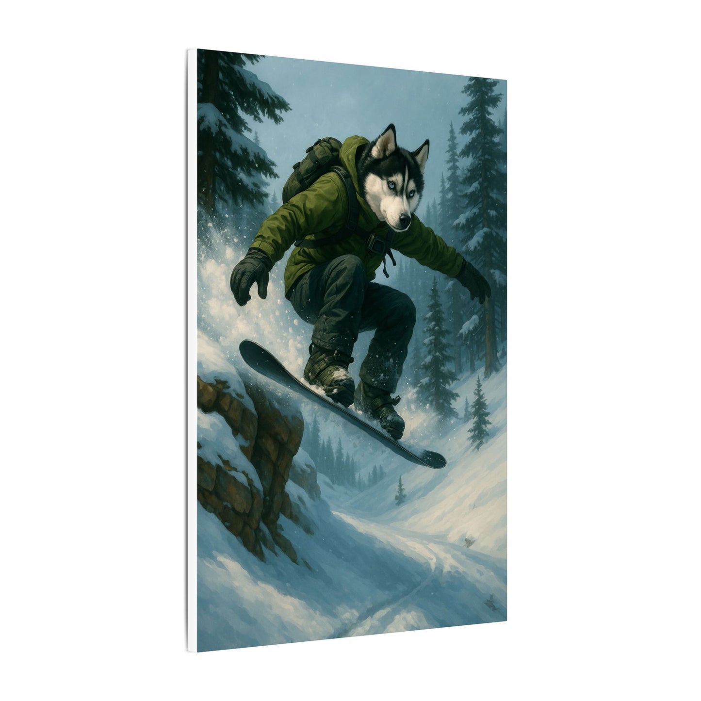 Snowbound Adventure-Fantasy Dog Portraits - Fantasy Dog Portraits