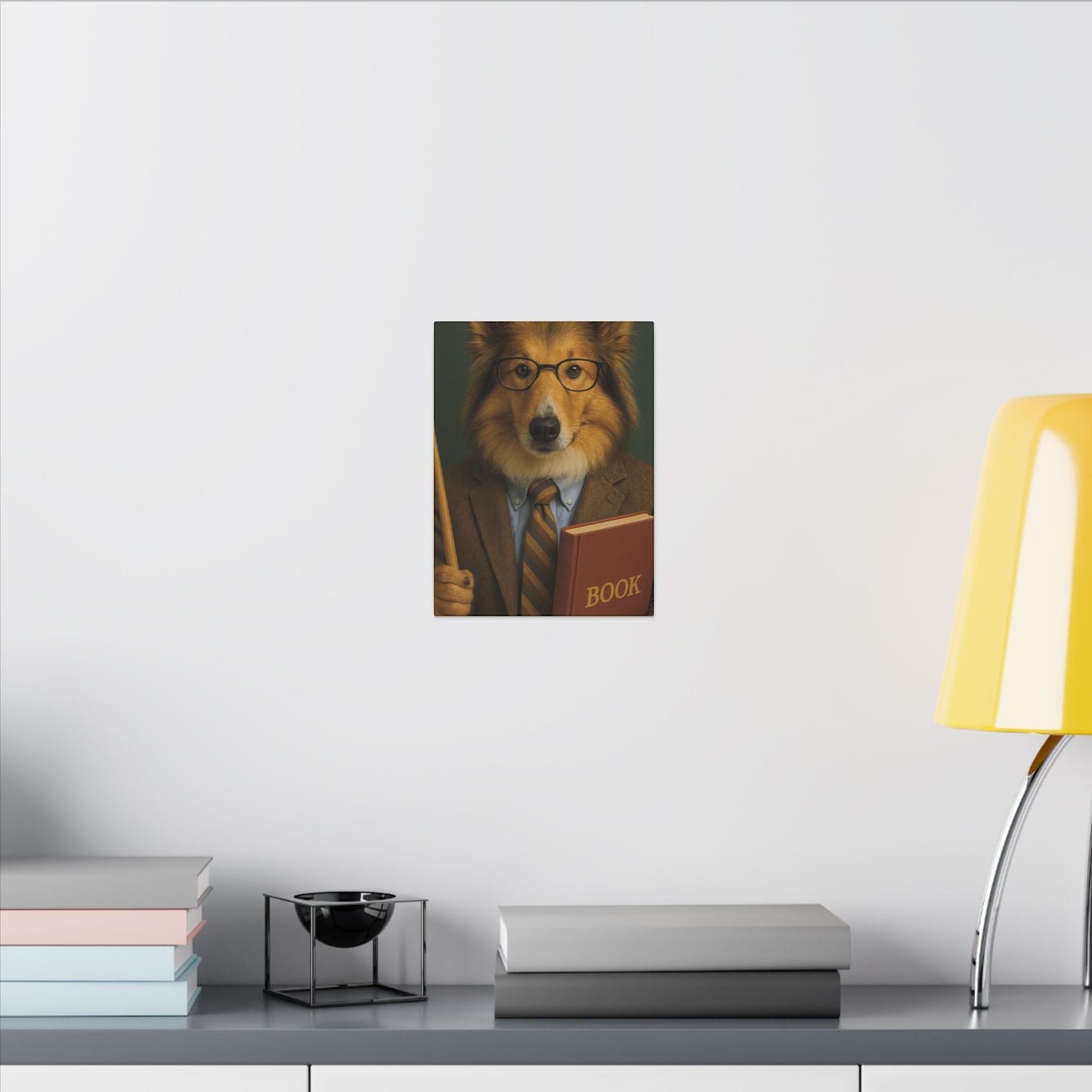 Professor Paws-Fantasy Dog Portraits - Fantasy Dog Portraits