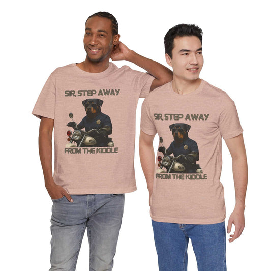 Funny Dog Police Tee, Unisex Humor Shirt, Gift for Dog Lovers, Pet Owner Humor, Casual Wear, Novelty T-Shirt - Fantasy Dog Portraits
