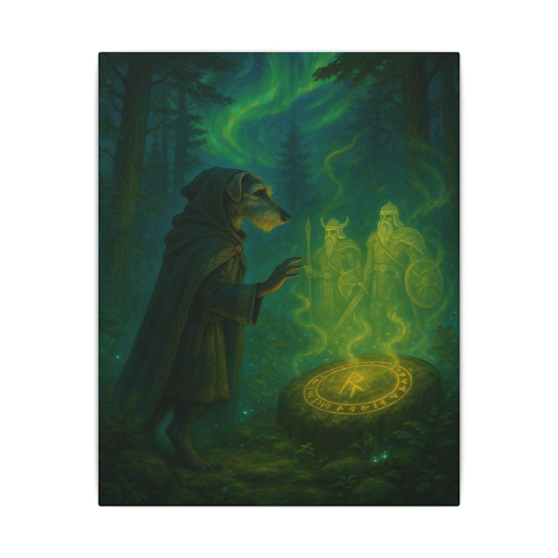 Runic Summons-Fantasy Dog Portraits - Fantasy Dog Portraits