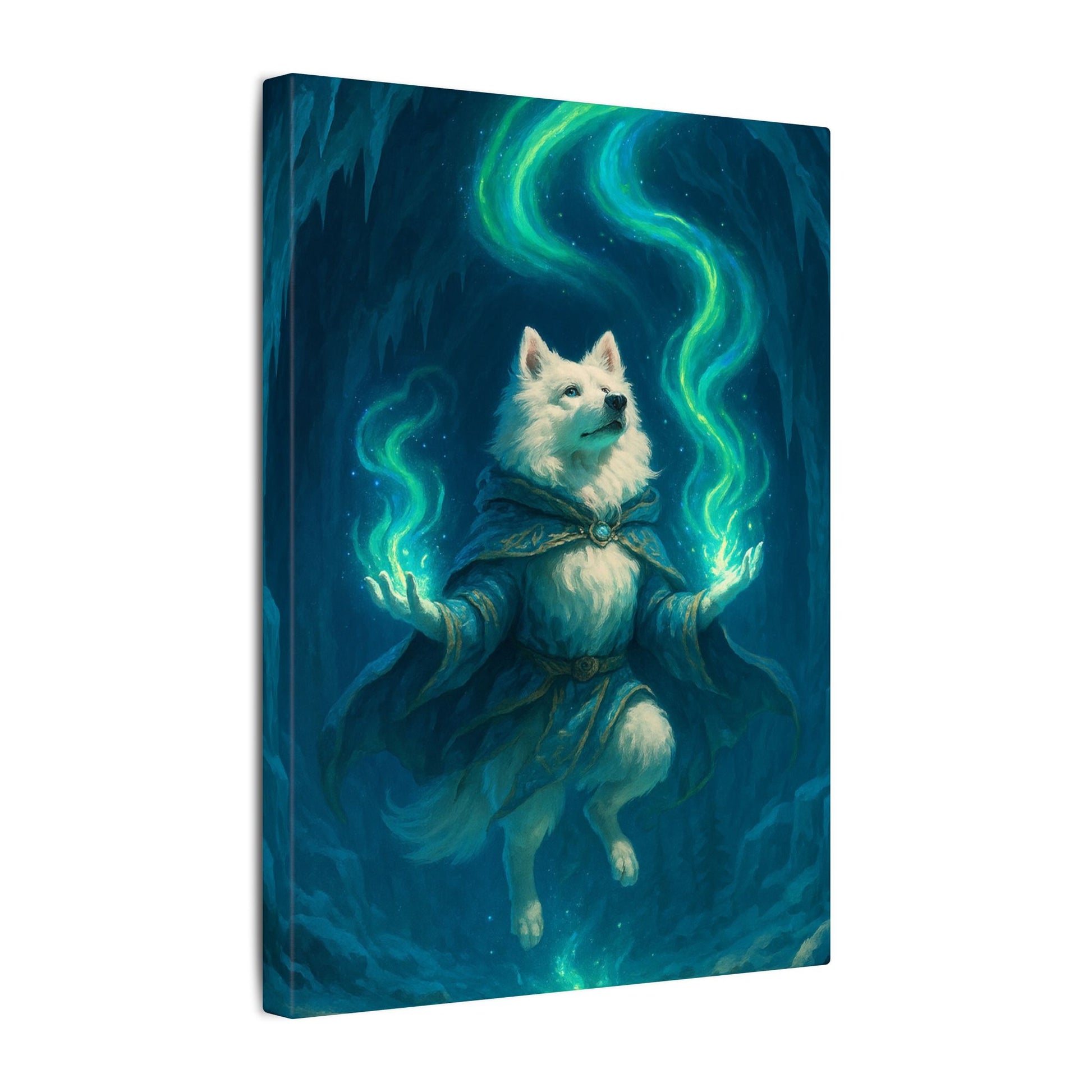 Wizard of Whispers-Fantasy Dog Portraits - Fantasy Dog Portraits