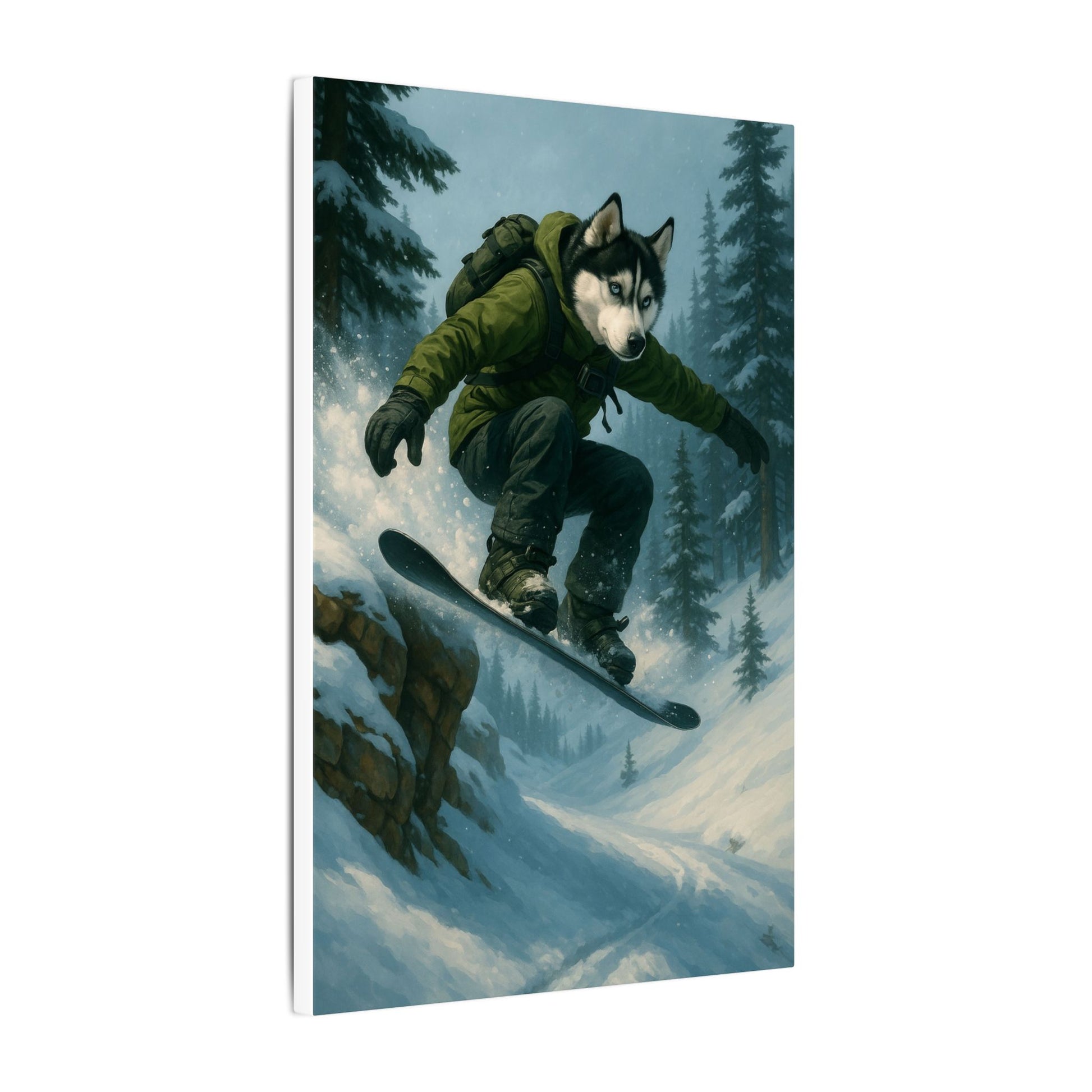 Snowbound Adventure-Fantasy Dog Portraits - Fantasy Dog Portraits