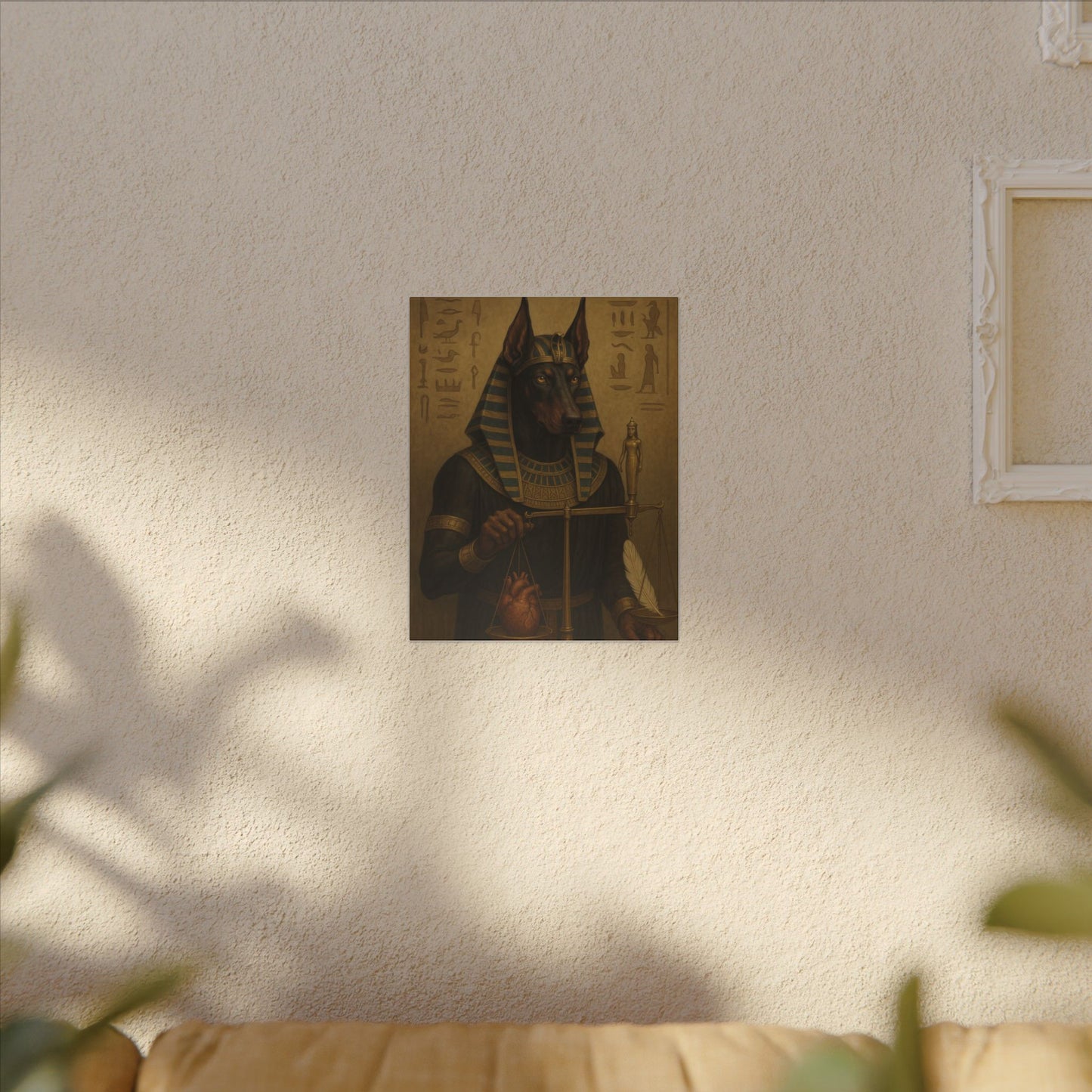 Anubis: Scales of Eternal Judgment-Fantasy Dog Portraits - Fantasy Dog Portraits