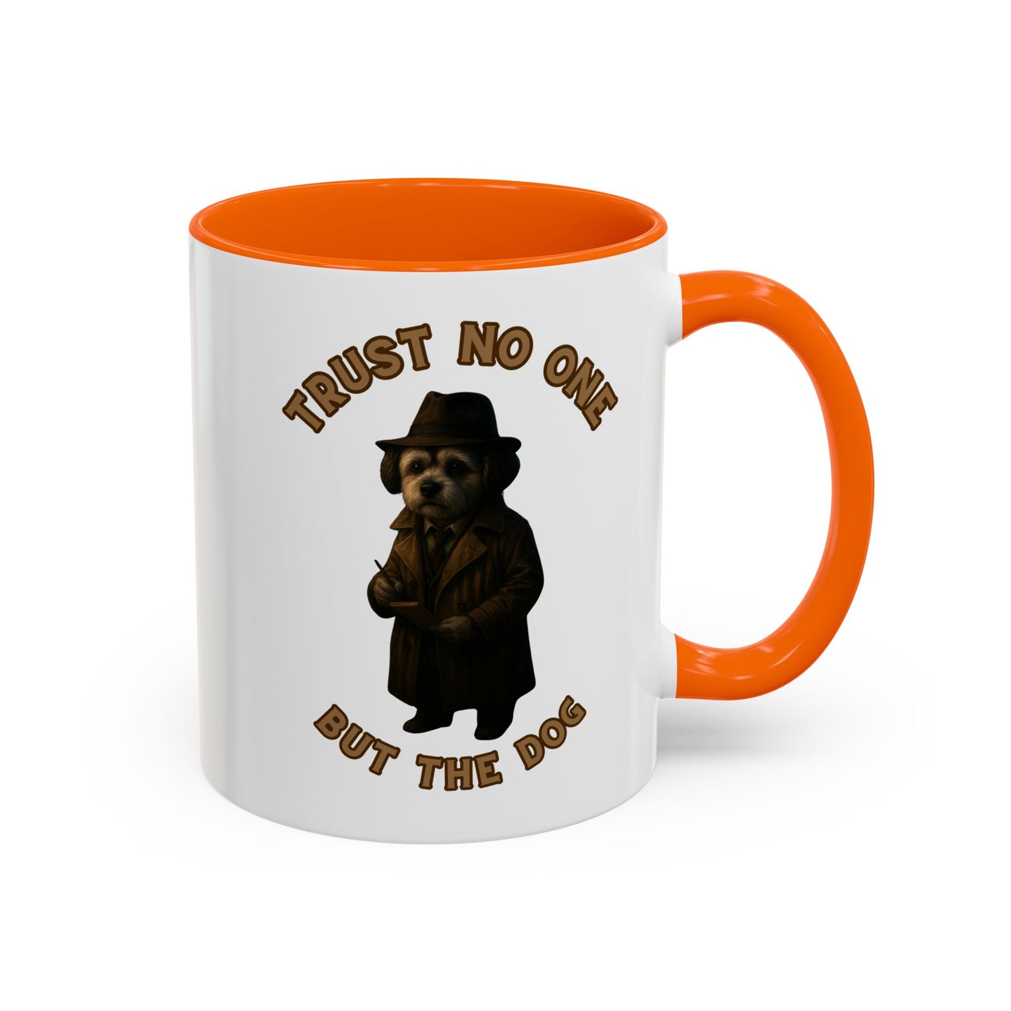 Accent Coffee Mug - Motivational Drinkware for Inspiration, Gift for Friends, Office Decor, Cozy Mornings, Unique Coffee Gift - Fantasy Dog Portraits