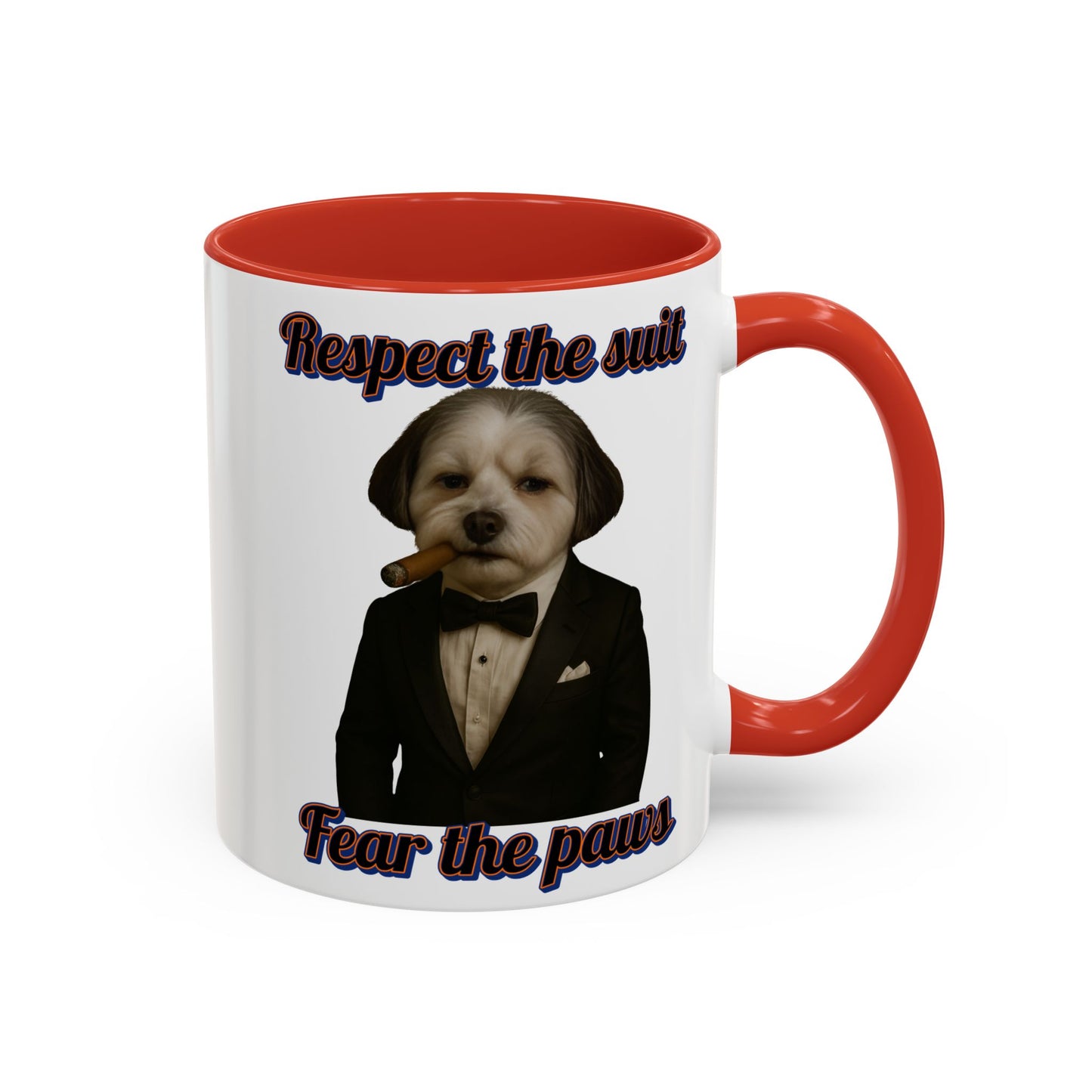 Dogfather Coffee Mug, Funny Gifts, K-9 Heroes, Dog Lover's Gift - Fantasy Dog Portraits