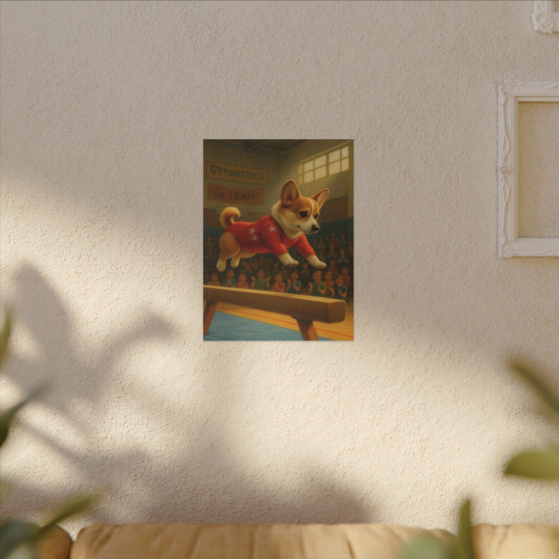 Corgi Gymnastics-Fantasy Dog Portraits - Fantasy Dog Portraits
