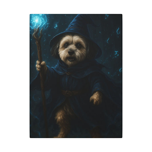 Magical Canine Conjurer-Fantasy Dog Portraits - Fantasy Dog Portraits