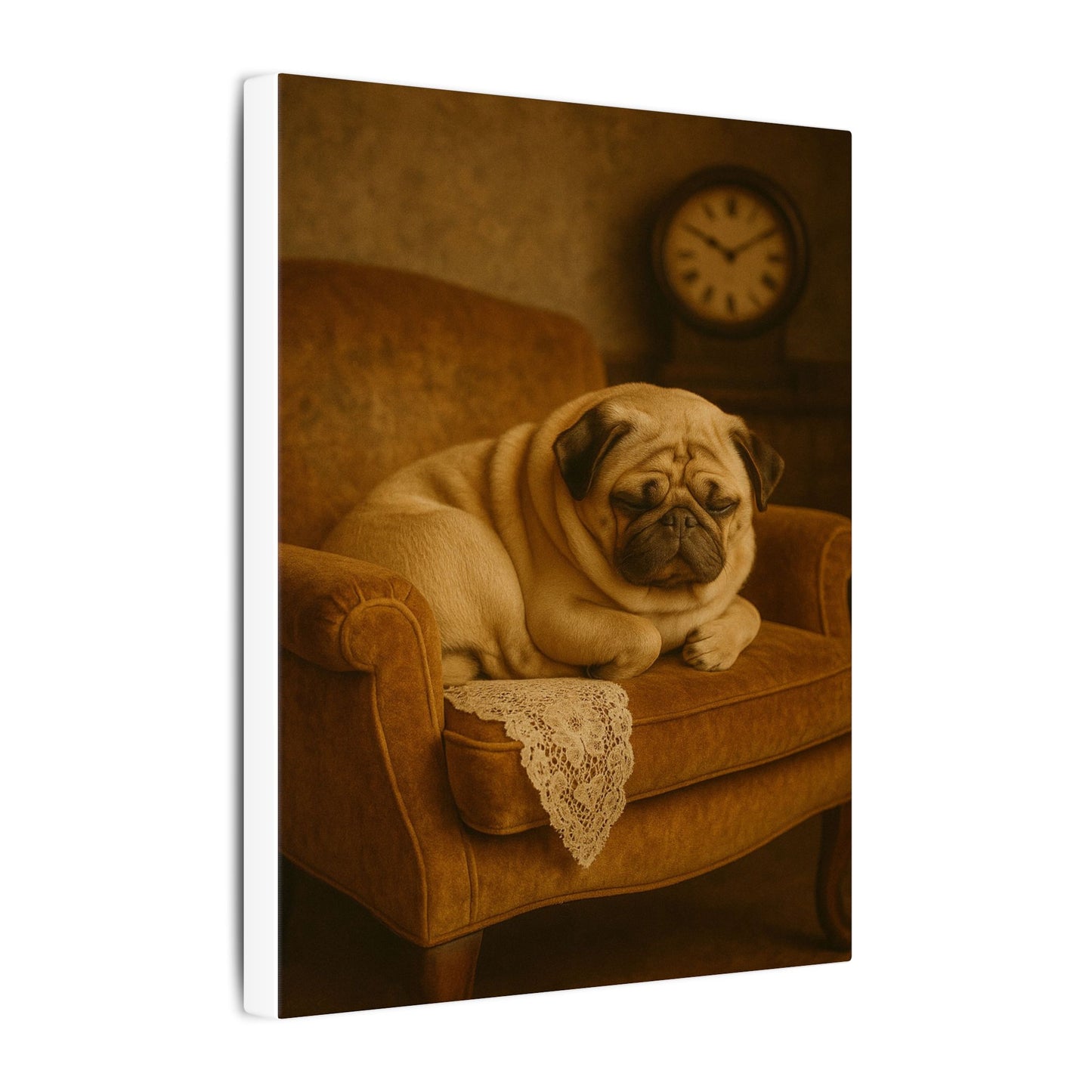 Pug's Perfect Moment-Fantasy Dog Portraits - Fantasy Dog Portraits