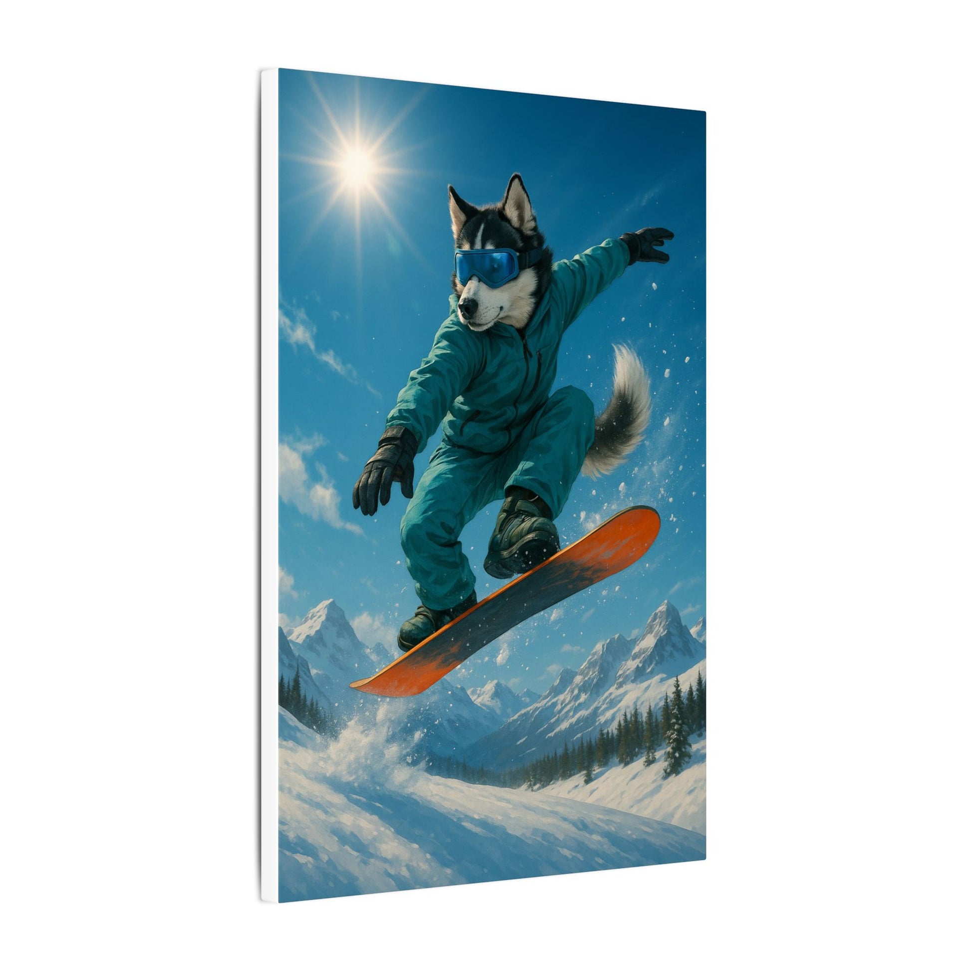 Husky Shred-Fantasy Dog Portraits - Fantasy Dog Portraits