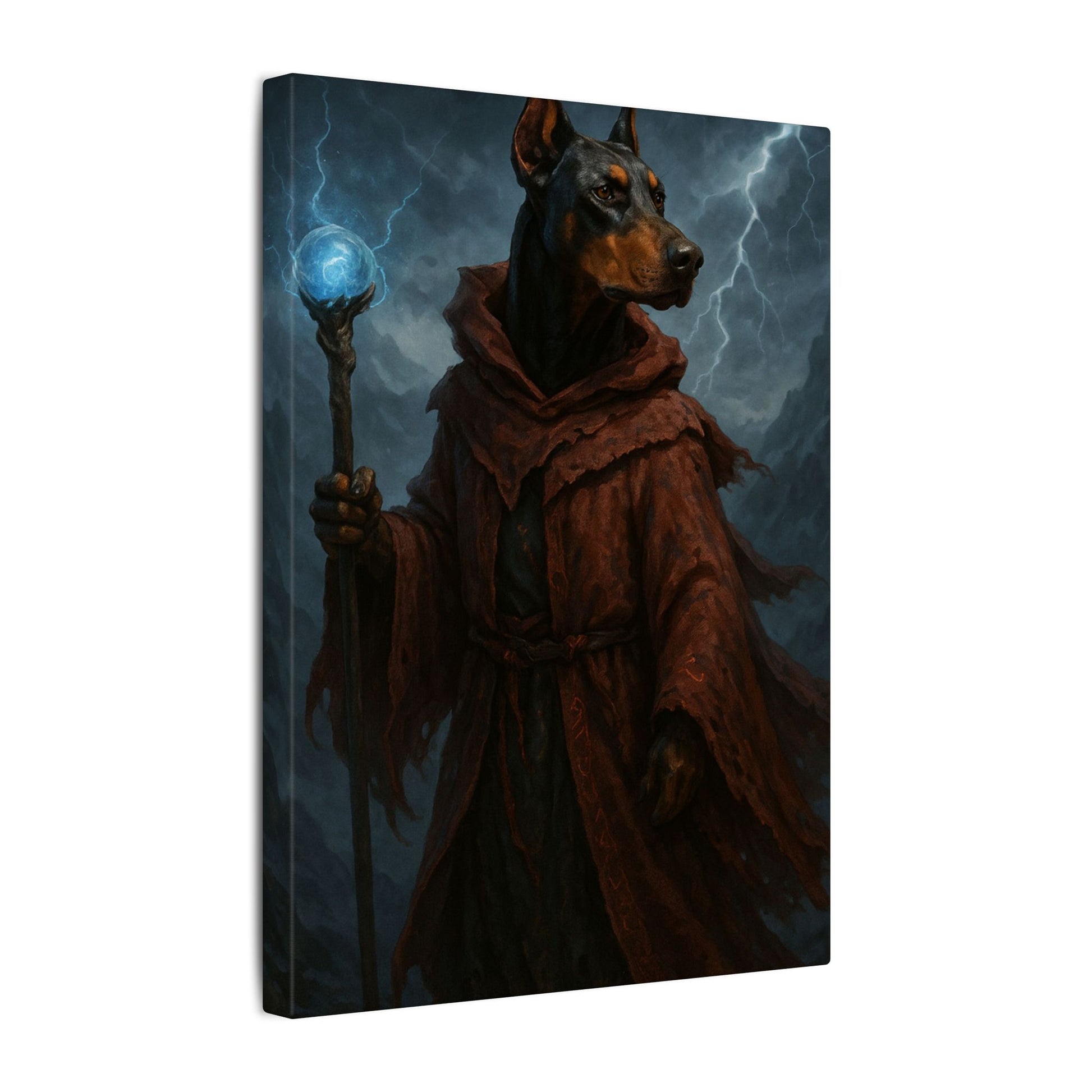 Canine Wizard-Fantasy Dog Portraits - Fantasy Dog Portraits