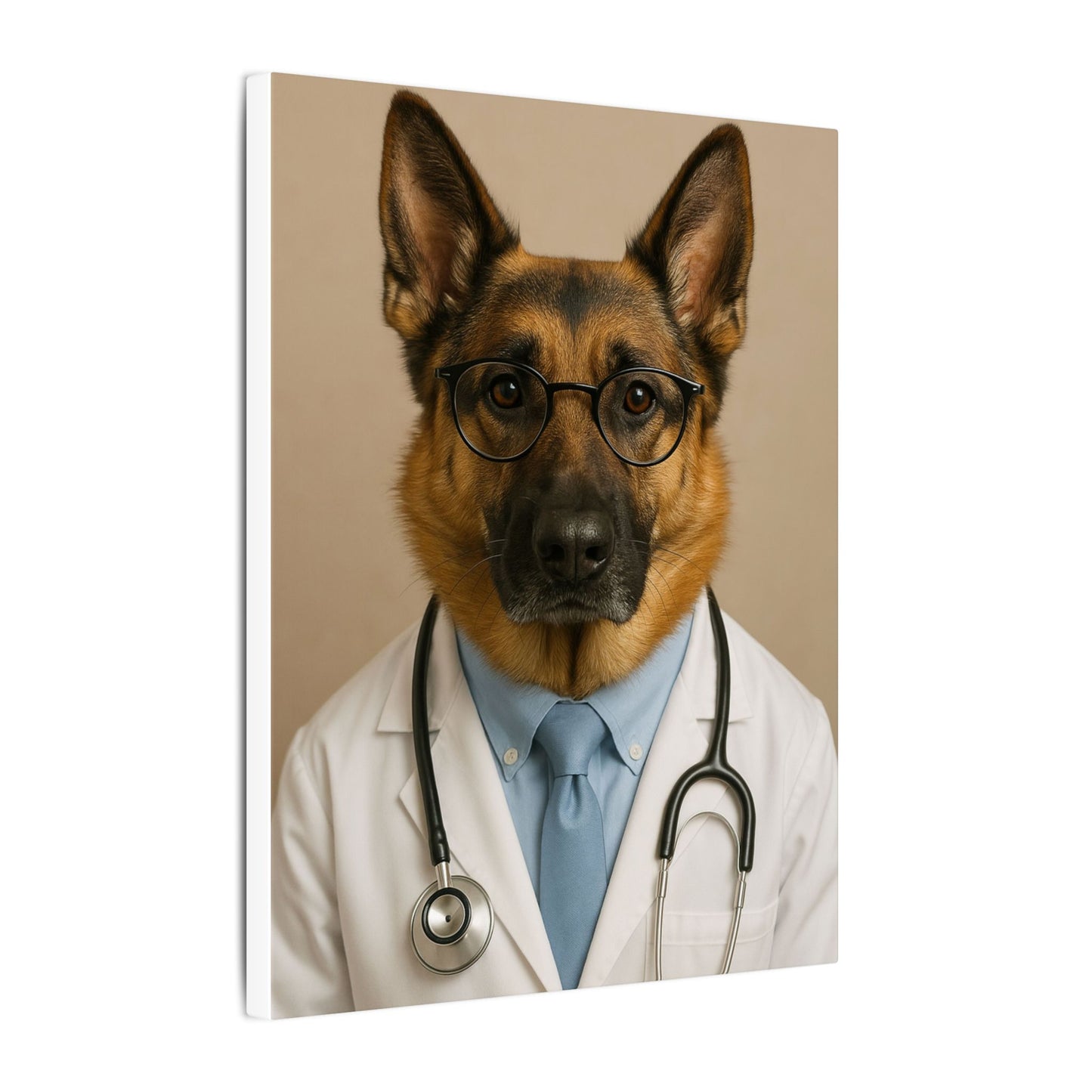 Dr. Bark Goodboy-Fantasy Dog Portraits - Fantasy Dog Portraits