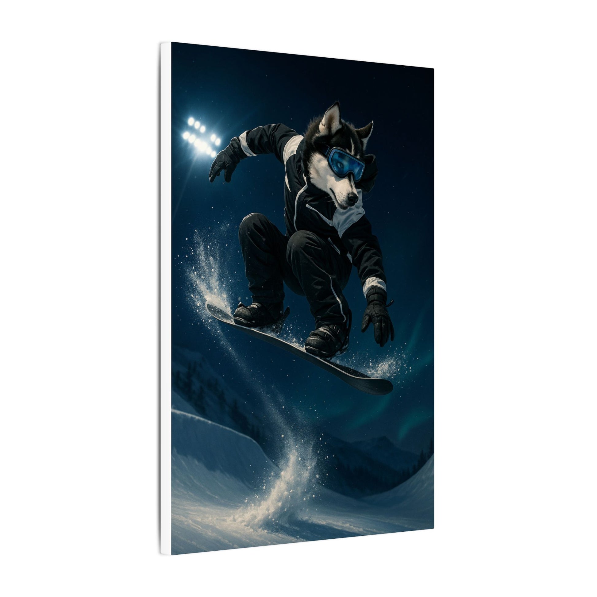 Husky Boarder-Fantasy Dog Portraits - Fantasy Dog Portraits