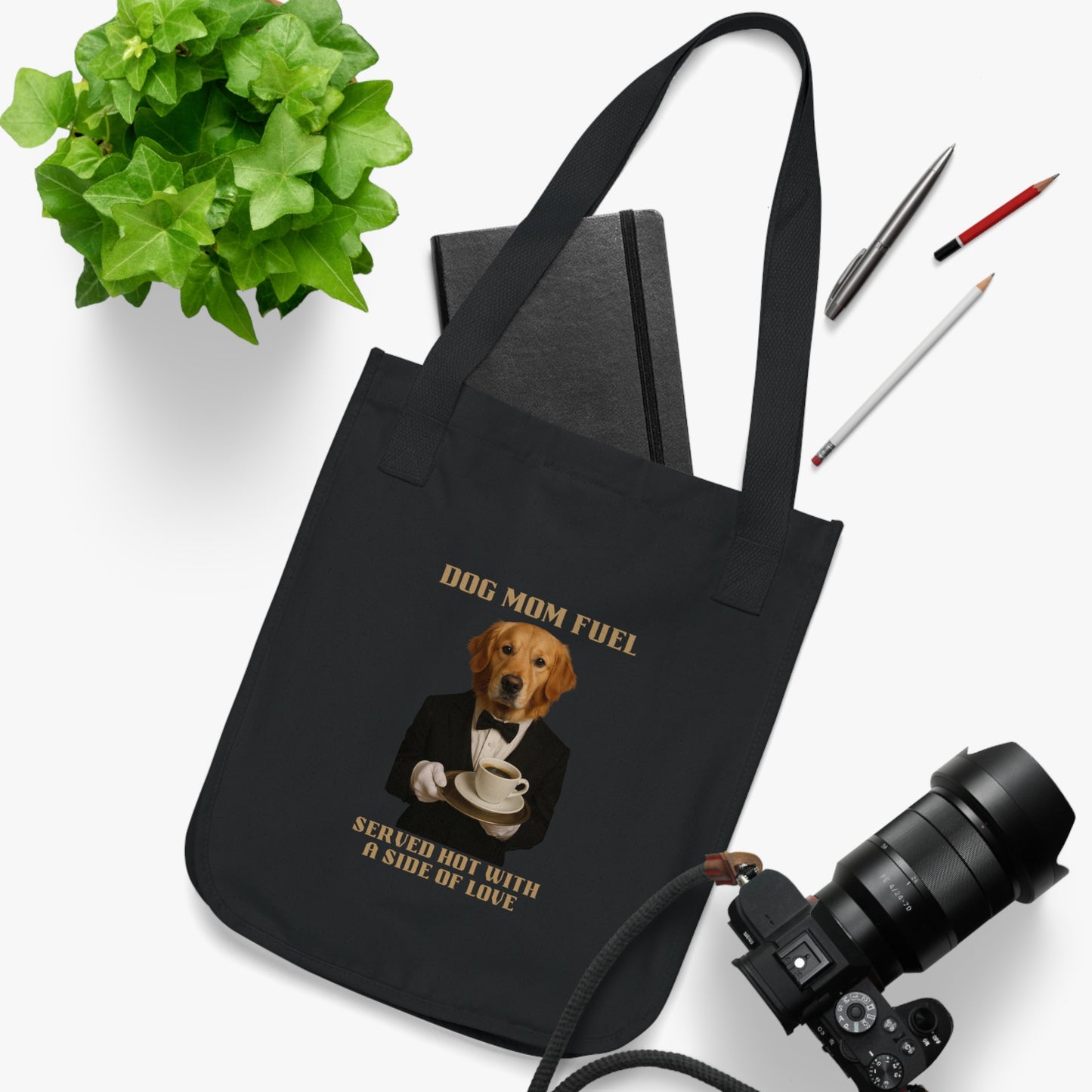 Golden Retriever Coffee Break-Fantasy Dog Portraits