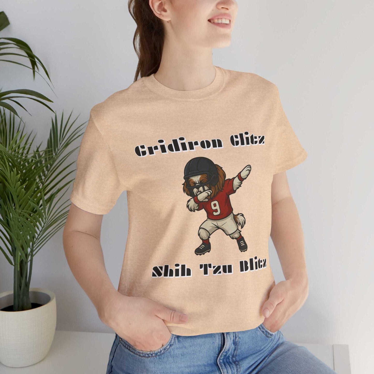 Gridiron Glamour Dog-Fantasy Dog Portraits - Fantasy Dog Portraits