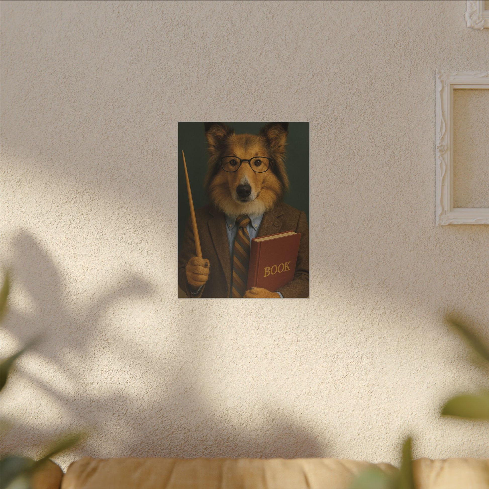 Professor Paws-Fantasy Dog Portraits - Fantasy Dog Portraits