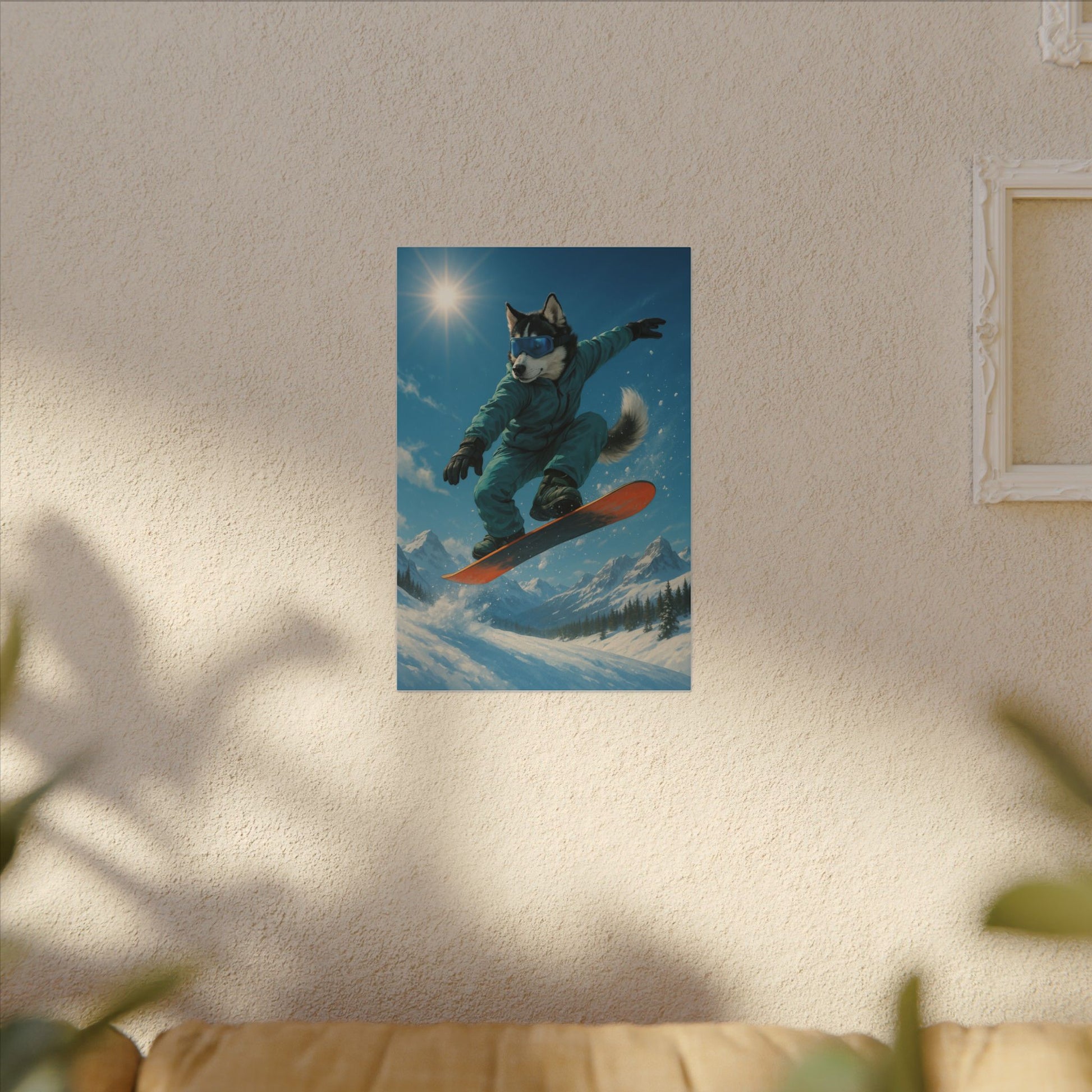 Husky Shred-Fantasy Dog Portraits - Fantasy Dog Portraits