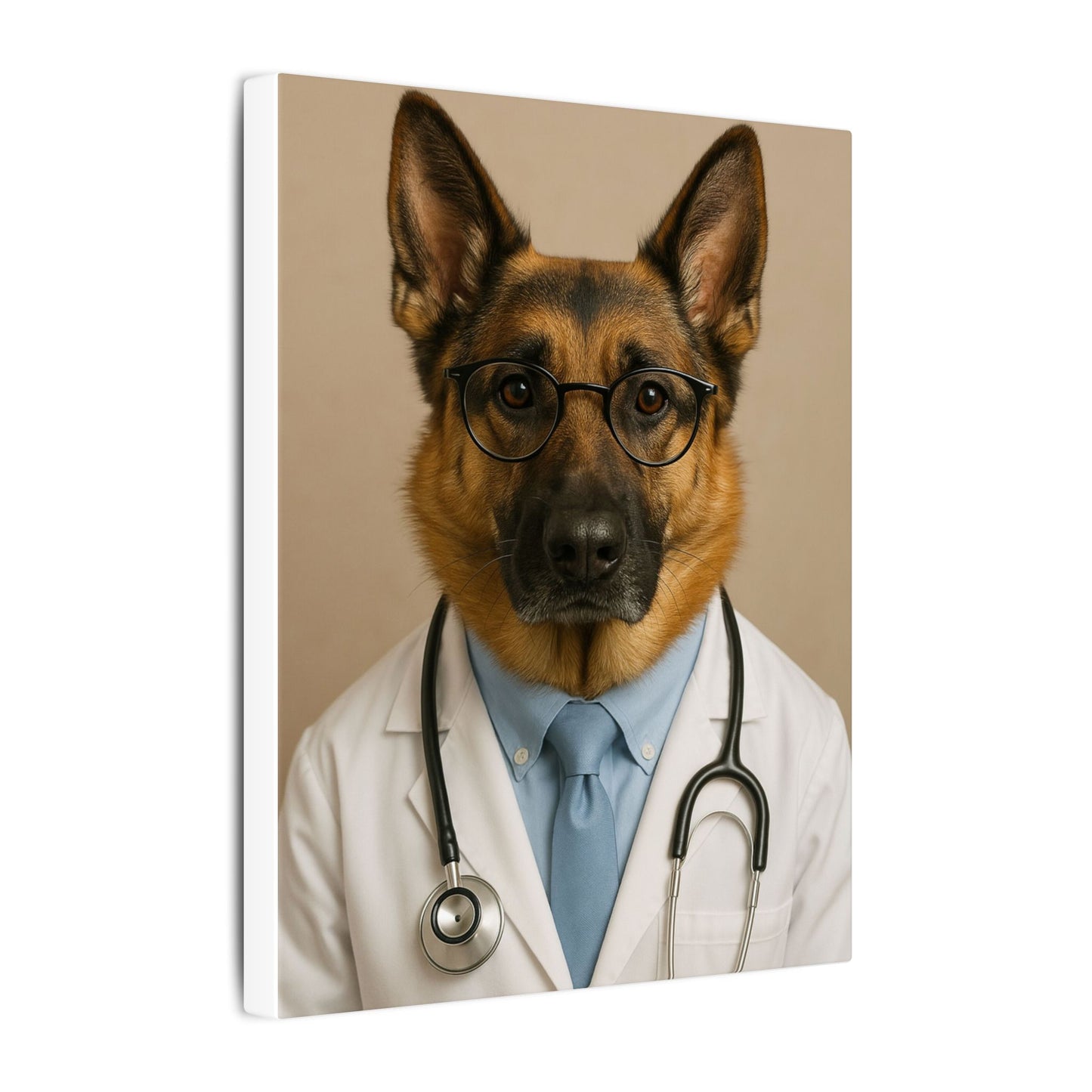 Dr. Bark Goodboy-Fantasy Dog Portraits - Fantasy Dog Portraits