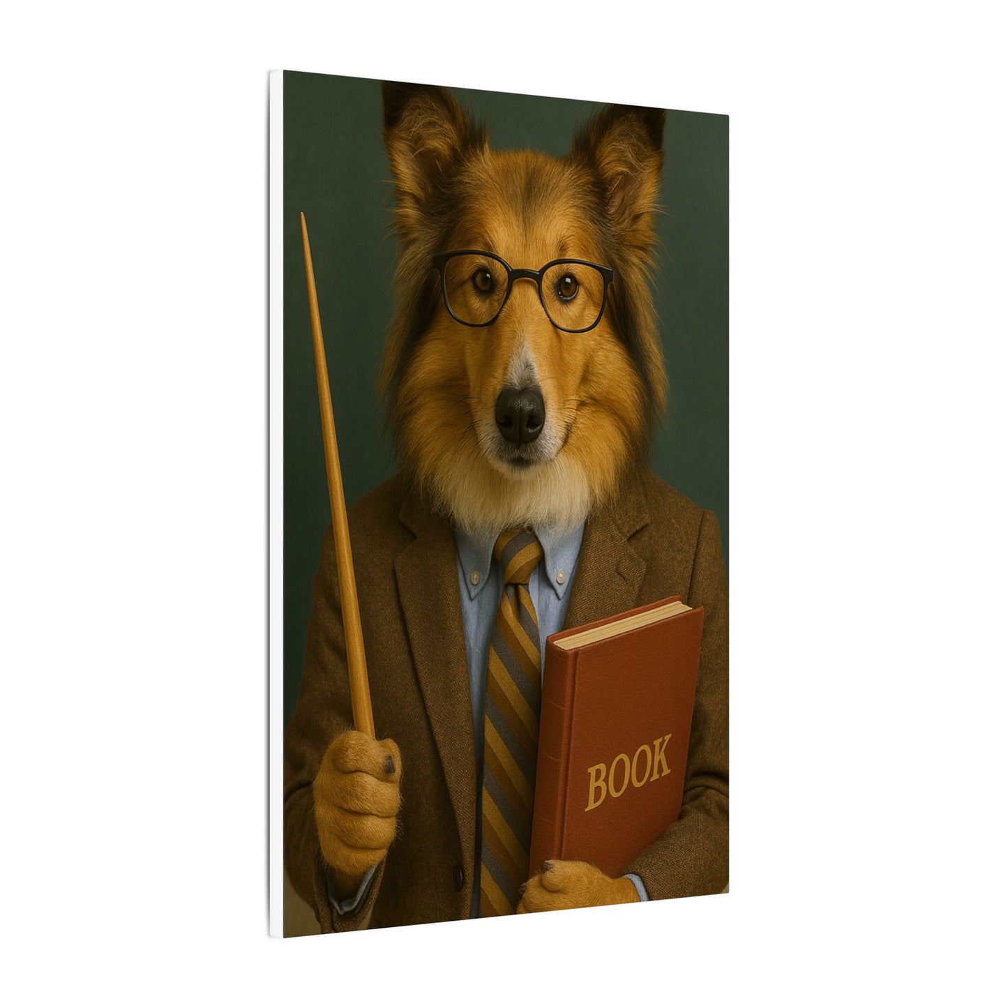 Professor Paws-Fantasy Dog Portraits - Fantasy Dog Portraits